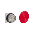 SCHNEIDER ELECTRIC - Pulsante non luminoso A SCATTO rosso - tipo K diametro 30 - TONDO - 1NO+1NC