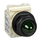 SCHNEIDER ELECTRIC - Lampada spia diametro 30 - verde - ad incandescenza BA 9S - 230 VAC - IP66