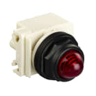 SCHNEIDER ELECTRIC - Lampada spia diametro 30 - rossa - ad incandescenza BA 9S - 230 VAC - IP66