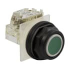 SCHNEIDER ELECTRIC - Pulsante verde diametro 30 - incassato con ritorno - 1NC-NO