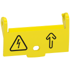SCHNEIDER ELECTRIC - Ricambio cover warning giallo per iID40