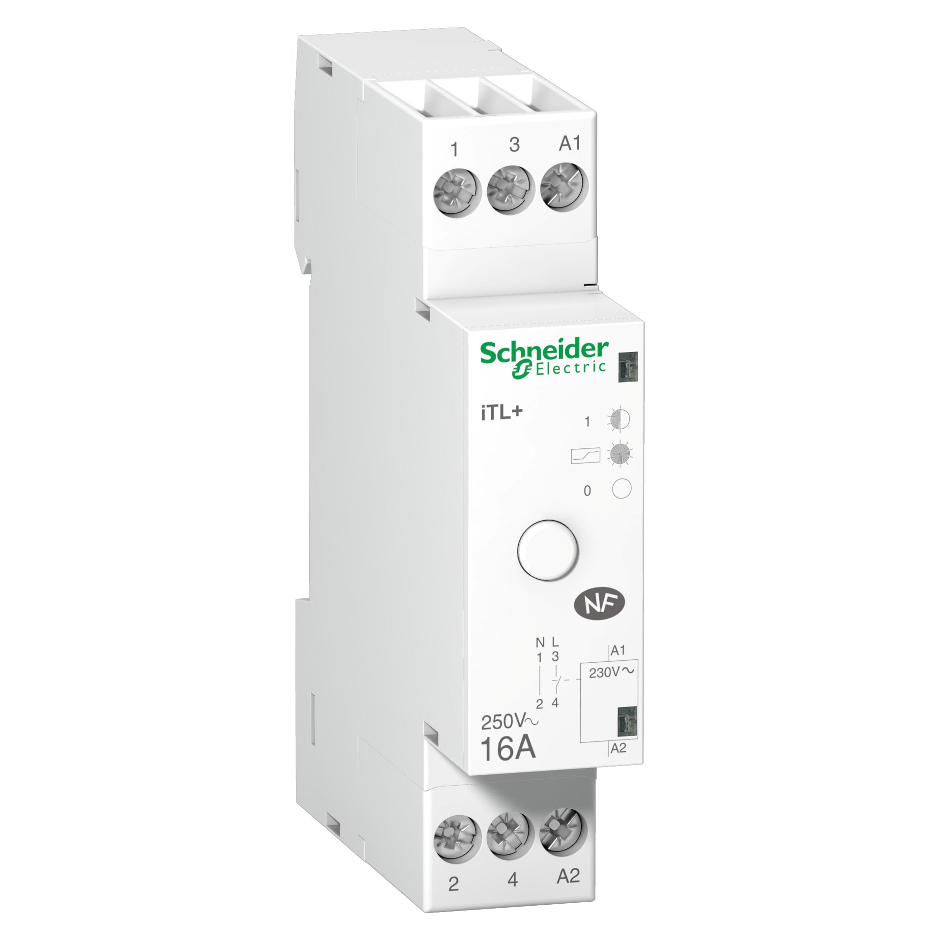 SCHNEIDER ELECTRIC - Relè passo-passo iTL+ 1NA 16A comando 230Vca
