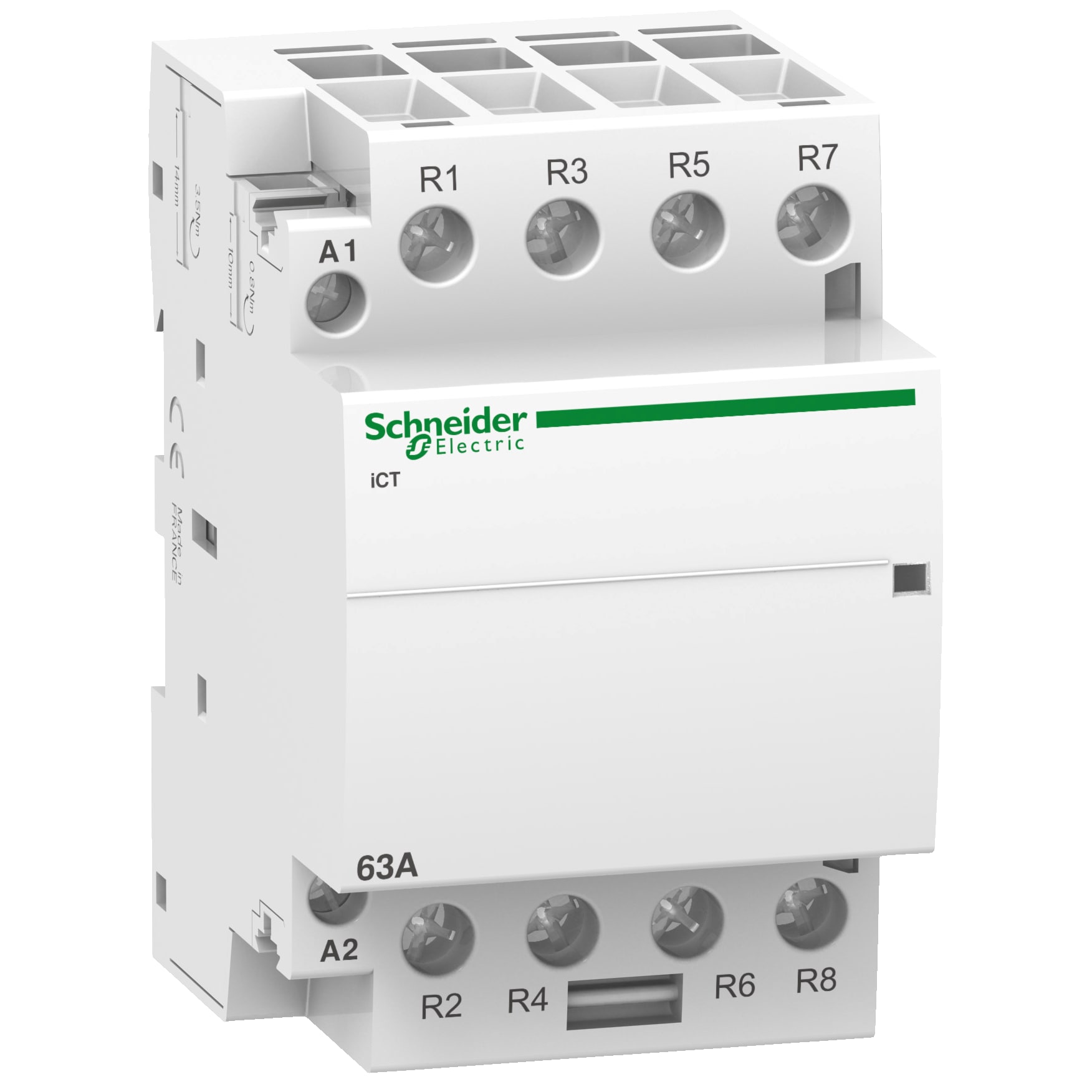 SCHNEIDER ELECTRIC - Contattore iCT 4NC 63A comando 24Vca