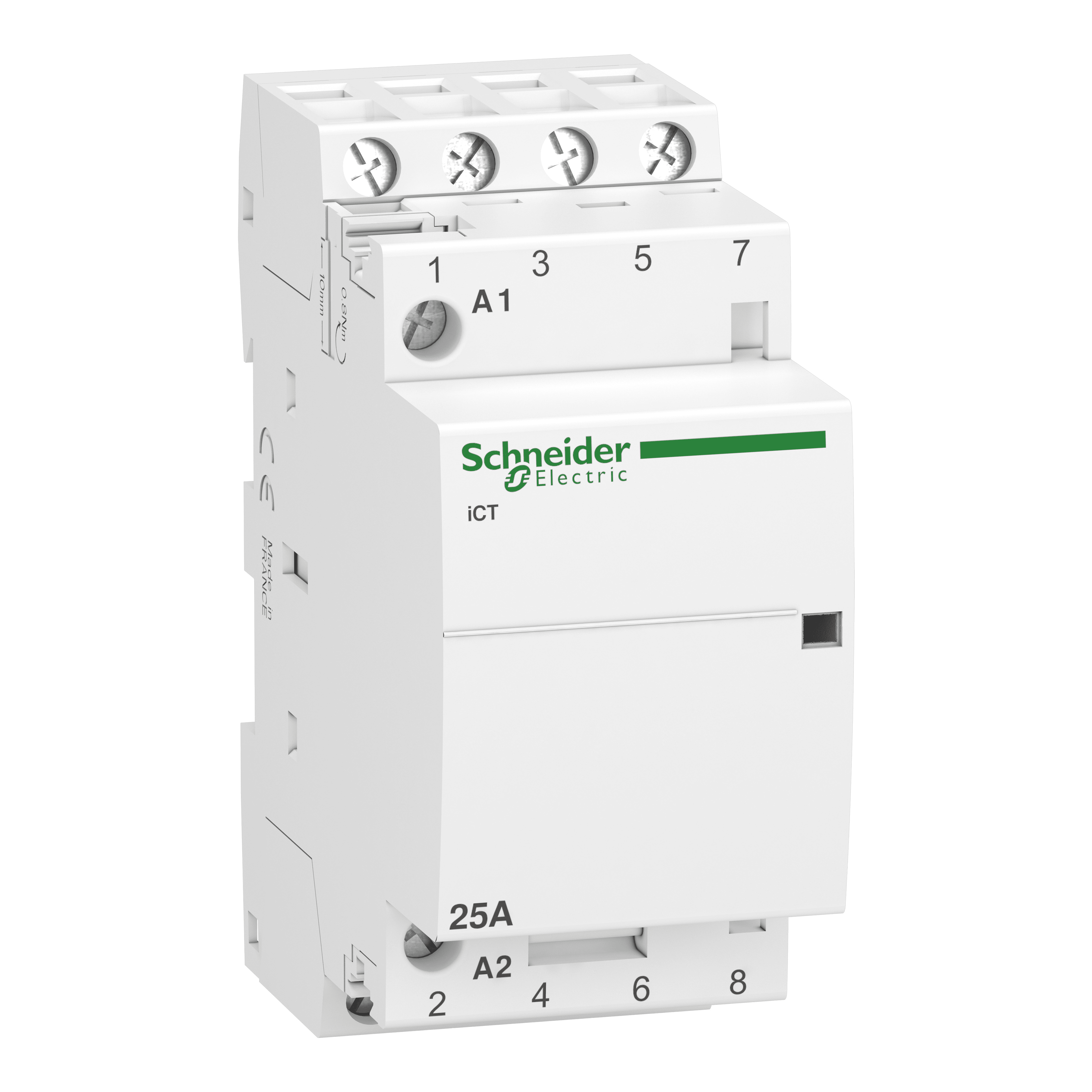 SCHNEIDER ELECTRIC - Contattore iCT 4NA 25A comando 230÷240Vca