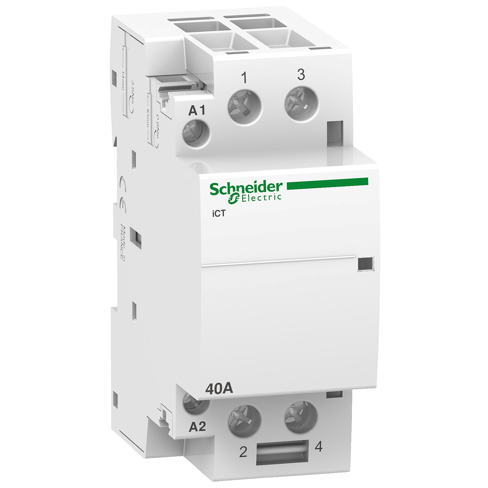 SCHNEIDER ELECTRIC - Contattore iCT 2NA 40A comando 230÷240Vca