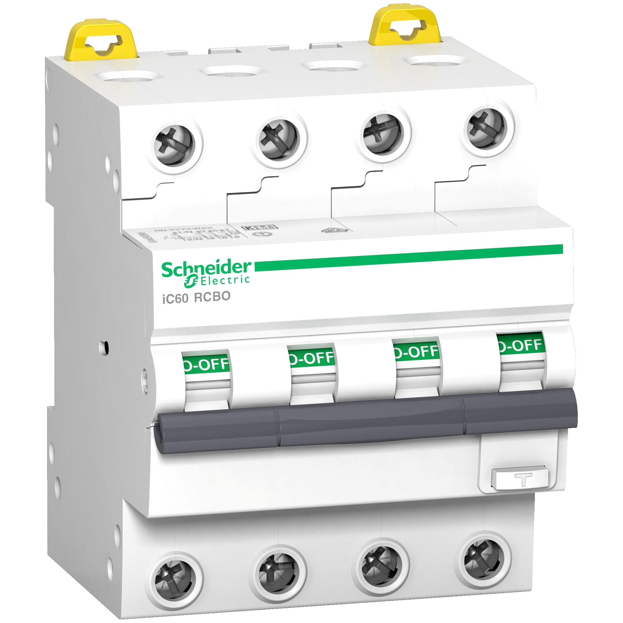 SCHNEIDER ELECTRIC - iC60N RCBO 4P 10A 30mA C 6000A AC