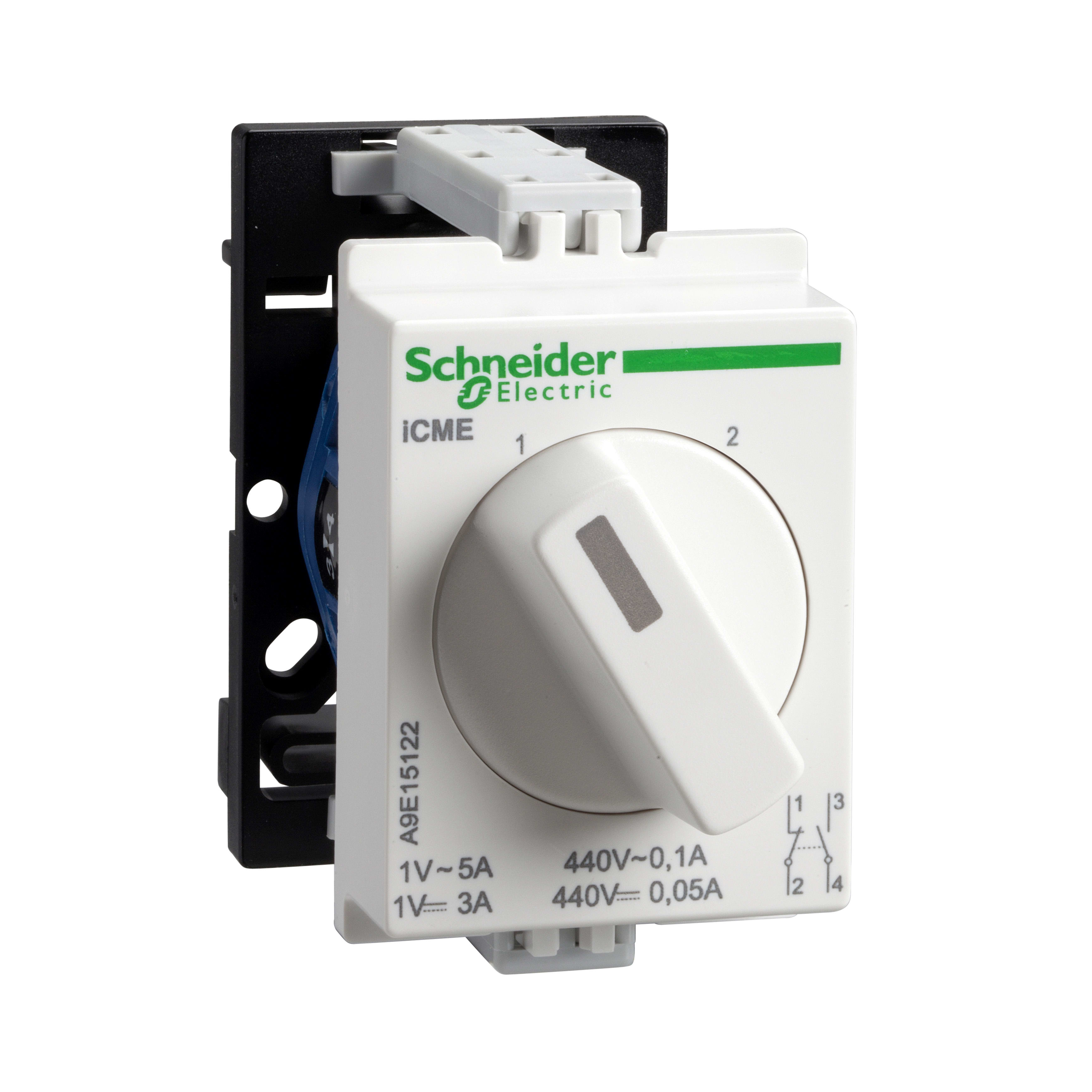 SCHNEIDER ELECTRIC - Commutatore iCME 2 posizioni per circuiti elettronici