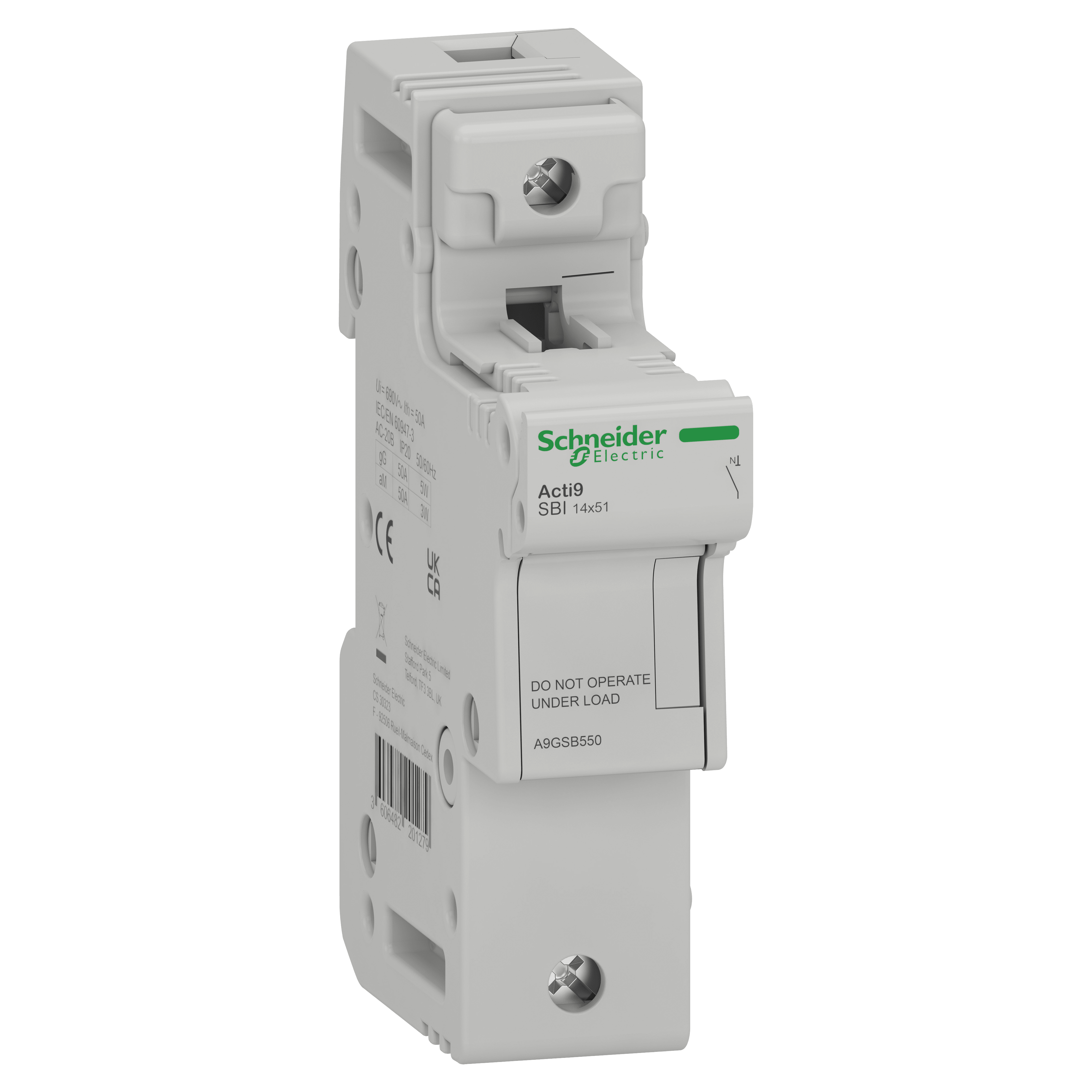 SCHNEIDER ELECTRIC - BASE PORTAF. SBI N 14X51 500VCA