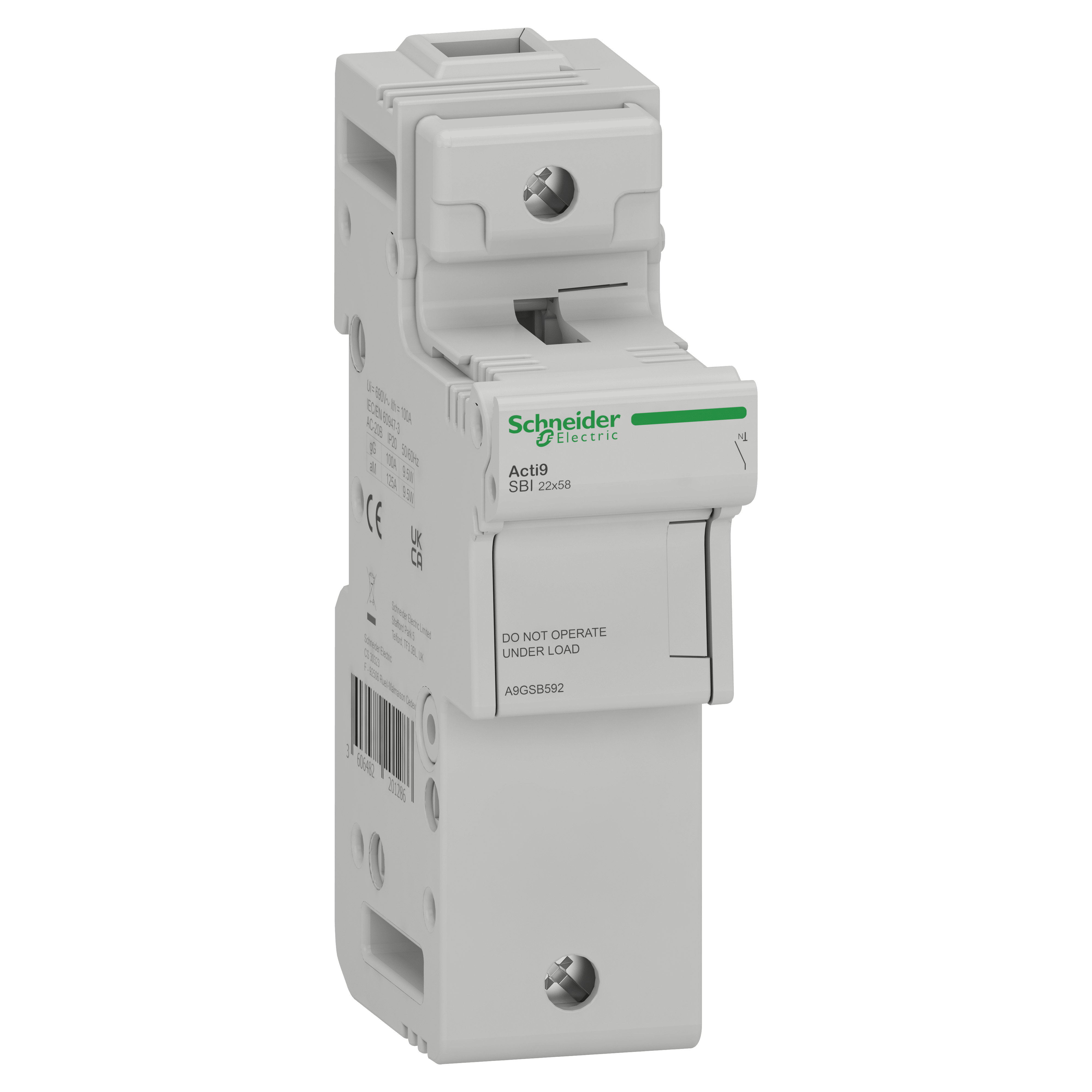 SCHNEIDER ELECTRIC - BASE PORTAF. SBI N 22X58 660VCA