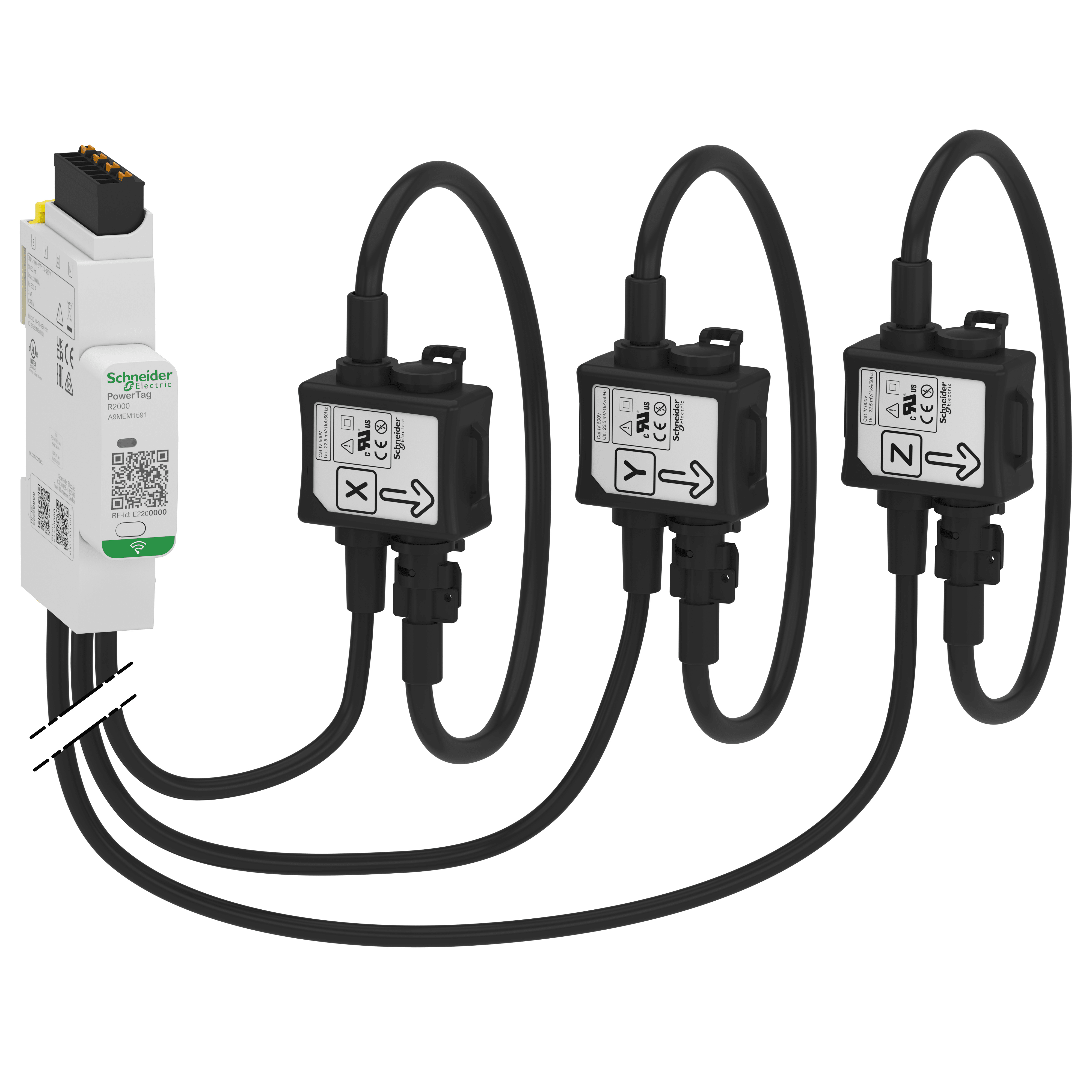 SCHNEIDER ELECTRIC - POWERTAG ROPE 600A - 3P/3P+N
