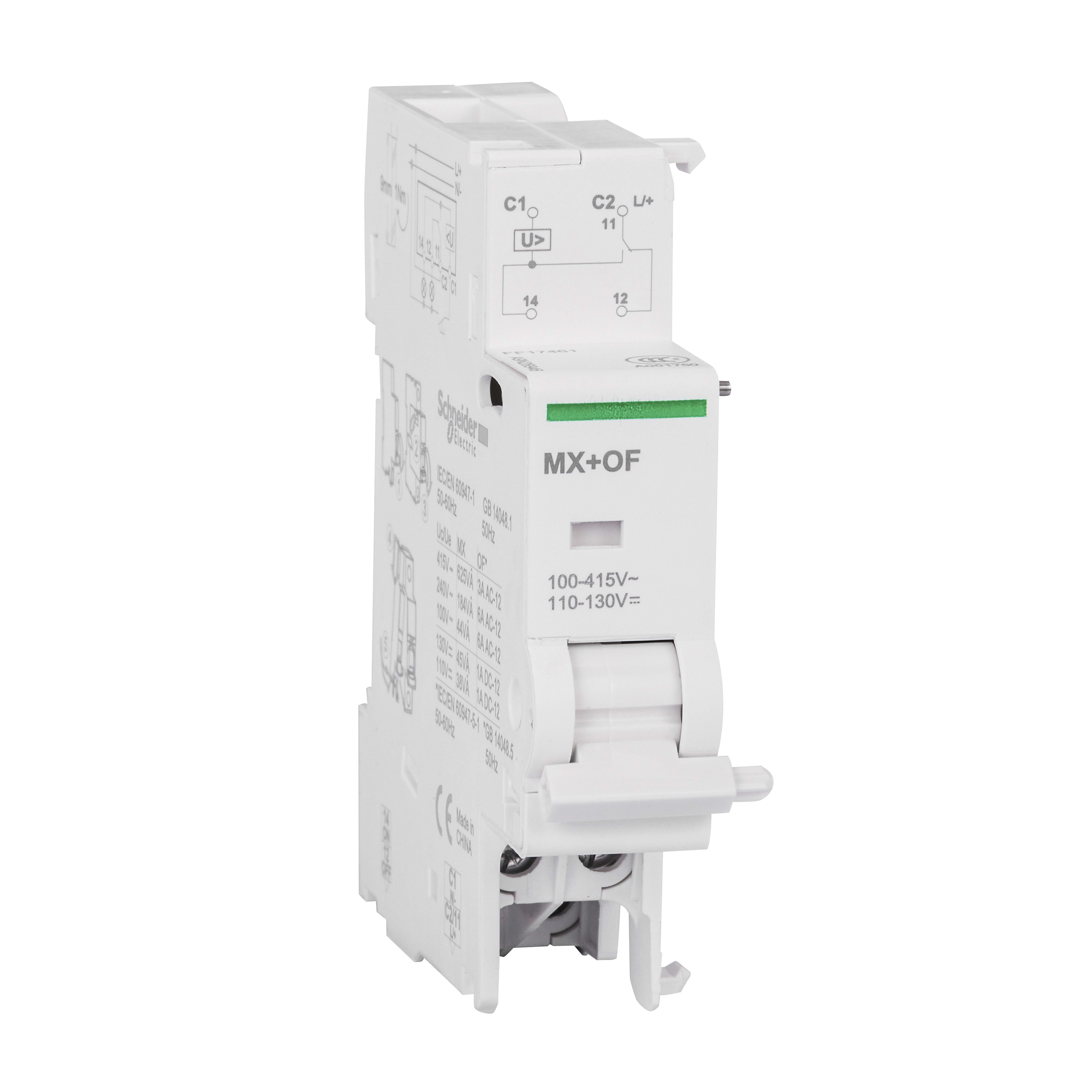 SCHNEIDER ELECTRIC - Sganciatore lancio corrente MX+OF 110-415Vca 110-130Vcc
