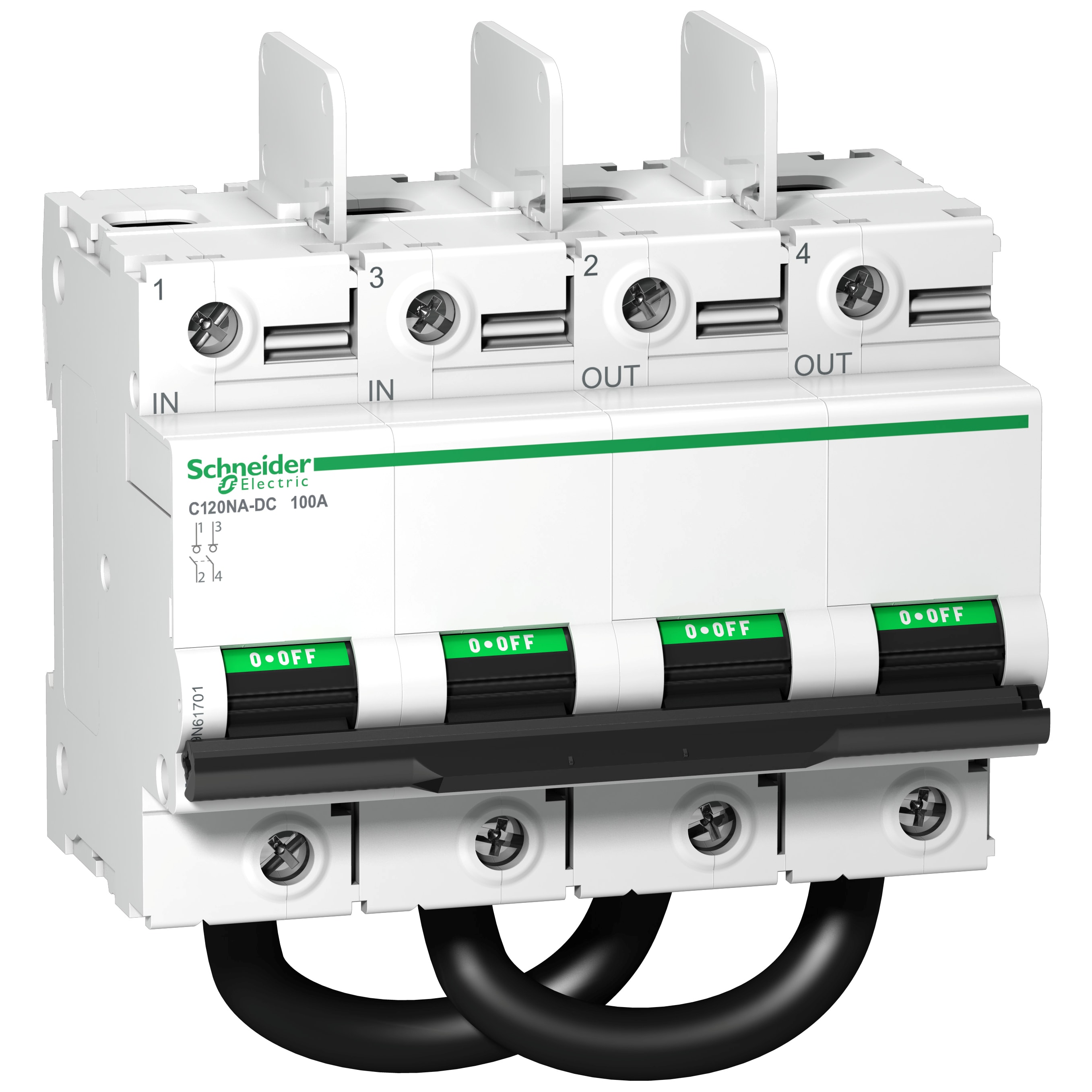 SCHNEIDER ELECTRIC - C120NA-DC 2P 100A 1000VDC