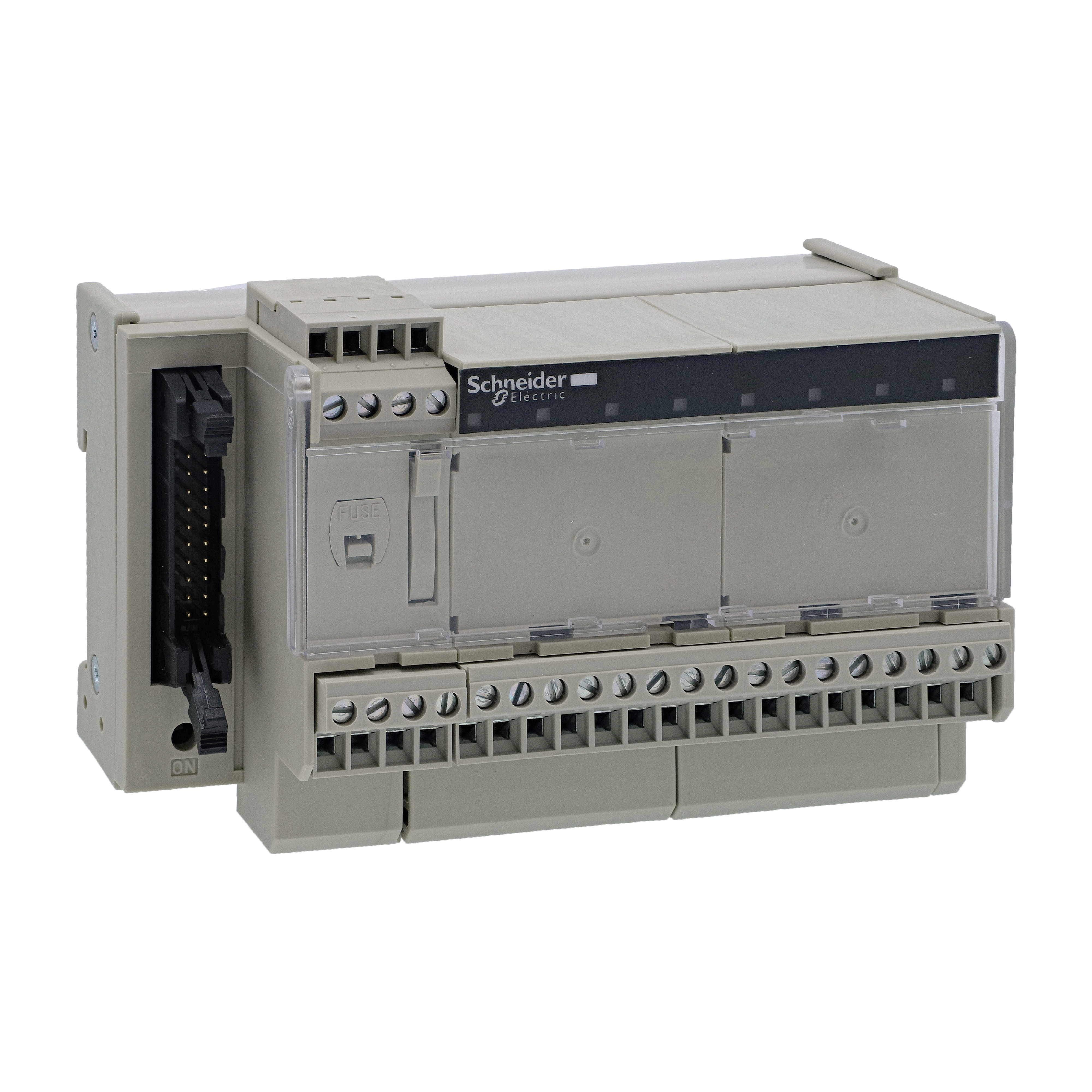 SCHNEIDER ELECTRIC - Sottobase - Relè elettromeccanici saldati ABE7 - 8 canali - Relè 10 mm