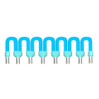 SCHNEIDER ELECTRIC - Collegamento comune per sottobase di connessione - per CC comune - blu - 2 cm