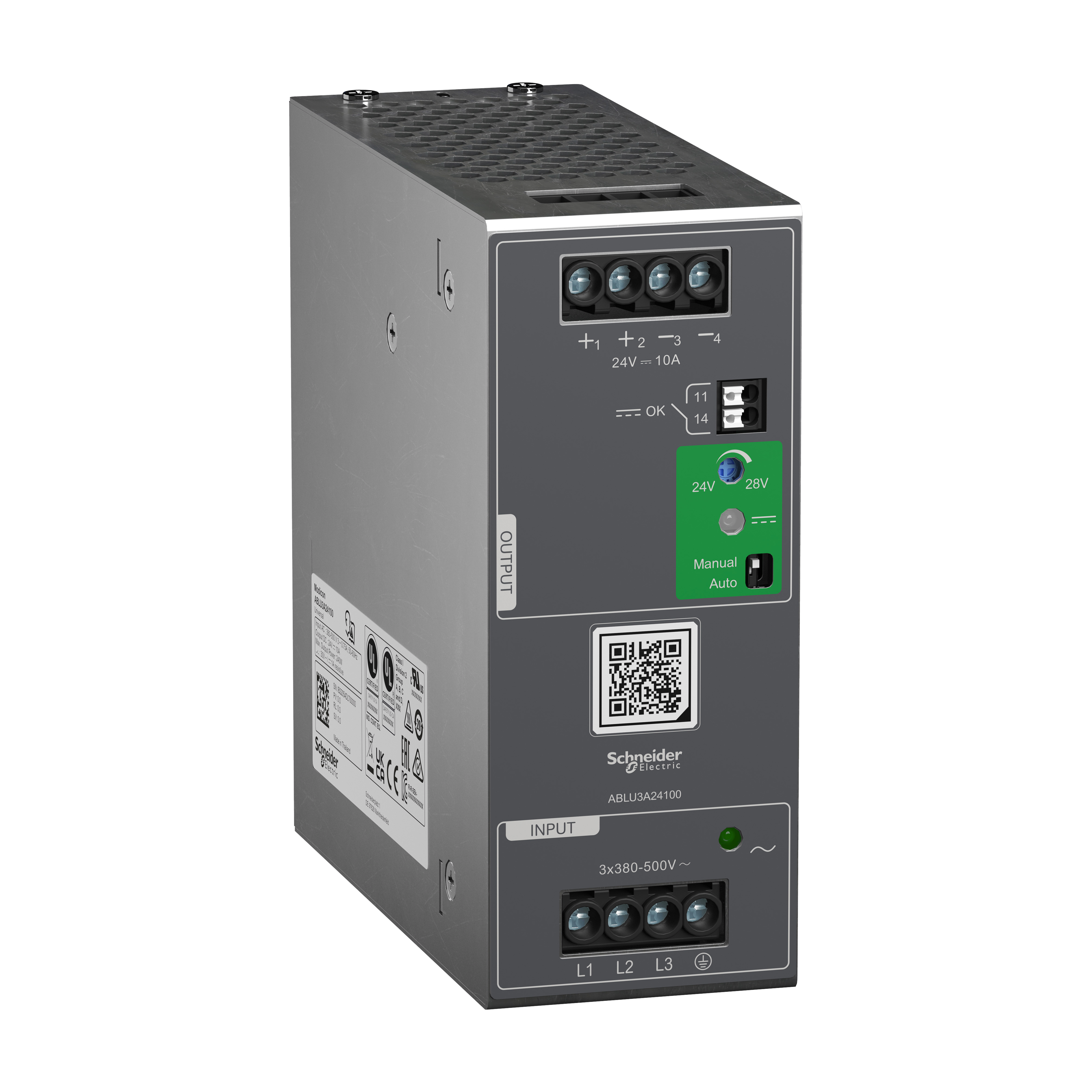 SCHNEIDER ELECTRIC - ALIMENTATORE 24V 10A 3PH UNIVERSALE