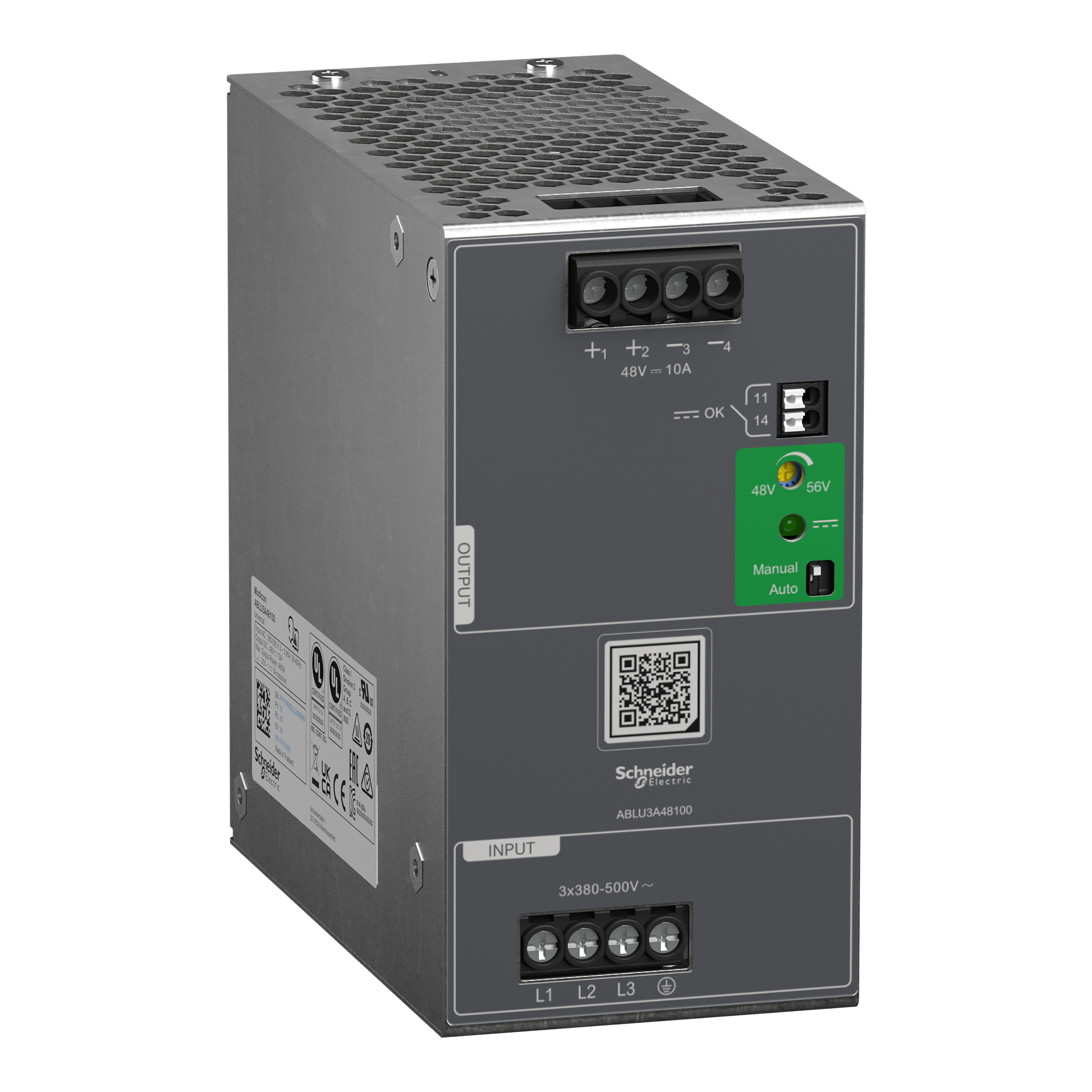 SCHNEIDER ELECTRIC - ALIMENTATORE 48V 10A 3PH UNIVERSALE