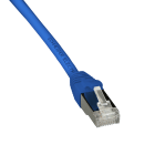 SCHNEIDER ELECTRIC - Patch cord, Actassi, Category 6A, S-FTP, LSZH, 1 m, blu