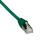SCHNEIDER ELECTRIC - Patch cord, Actassi, Category 6, F-UTP, LSZH, 0.5 m, verde