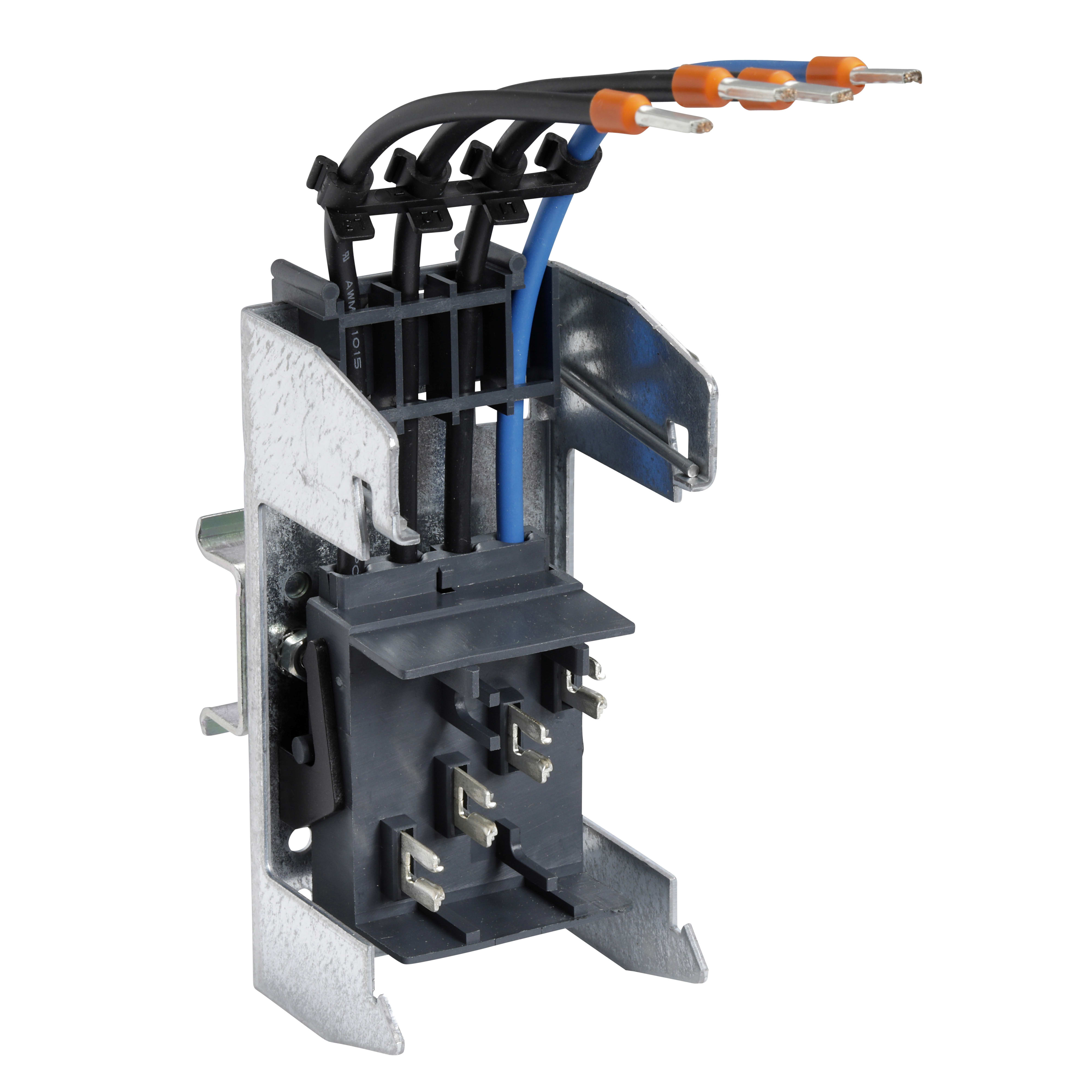SCHNEIDER ELECTRIC - Piastra 1 profilato AK5 3 poli + neutro