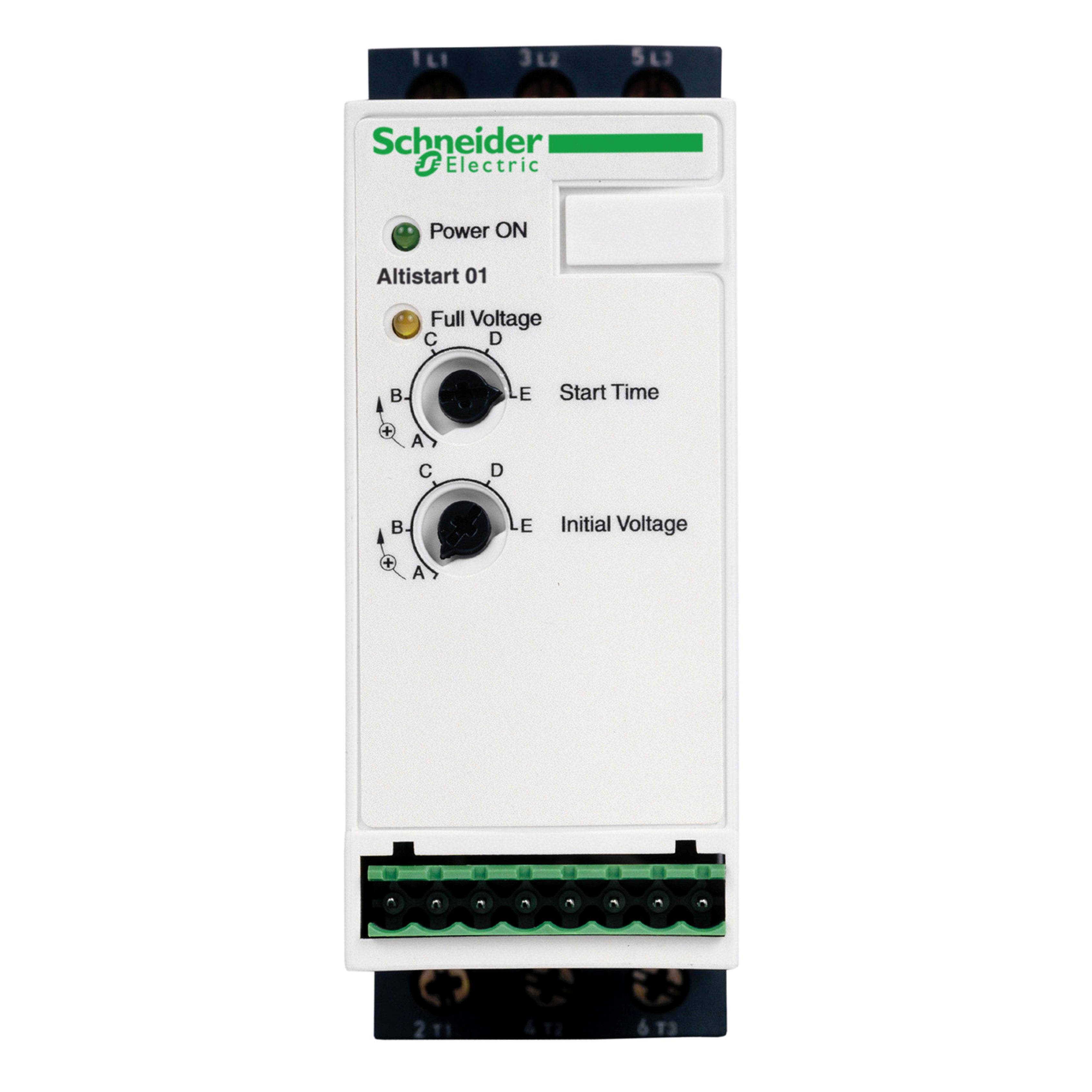 SCHNEIDER ELECTRIC - Avviatore statico per motore asincrono - ATS01 - 12A - 110...480V - 1,5...5,5 KW