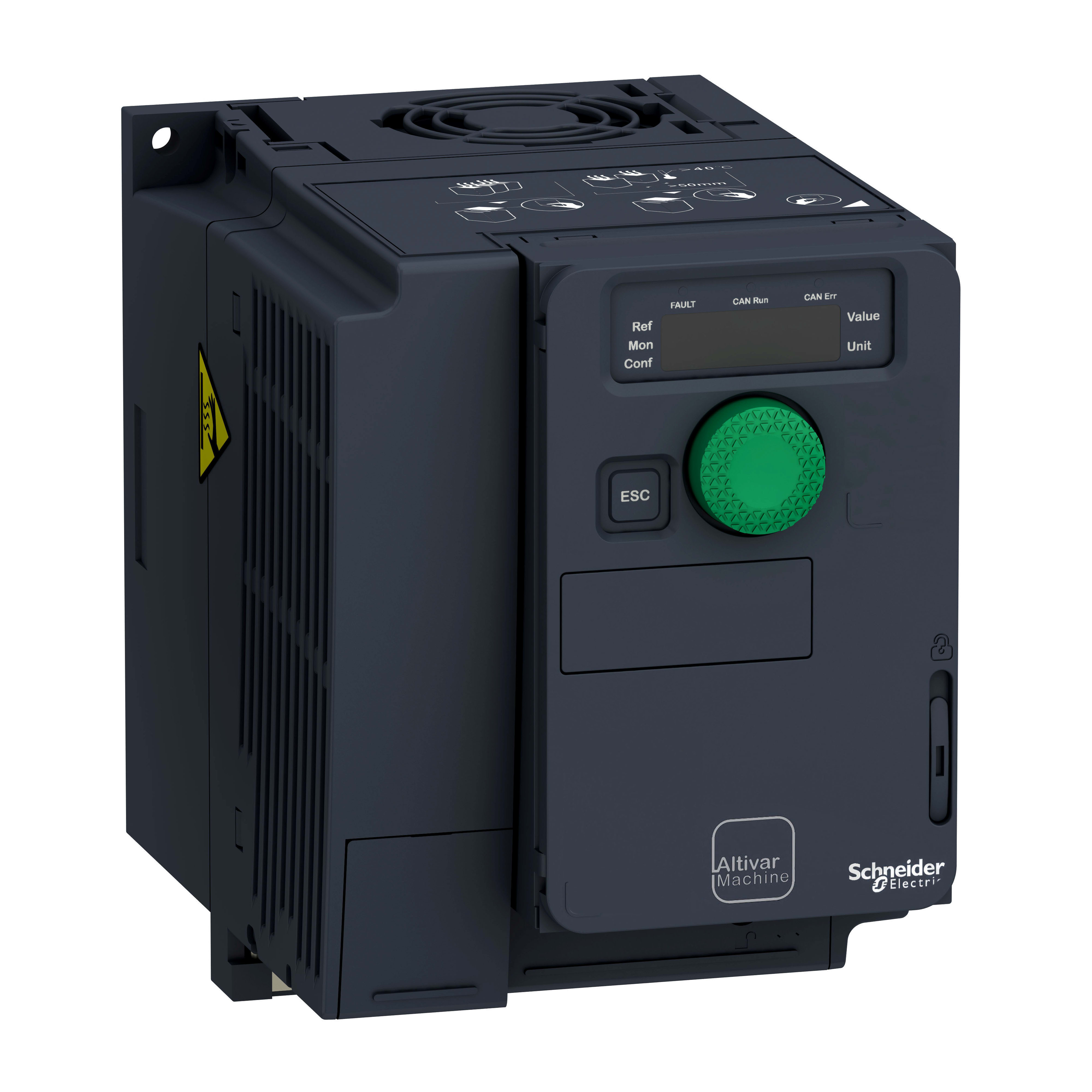 SCHNEIDER ELECTRIC - Variatore di velocità ATV320 - 0.37kW - 380...500V - 3 phase - compatto