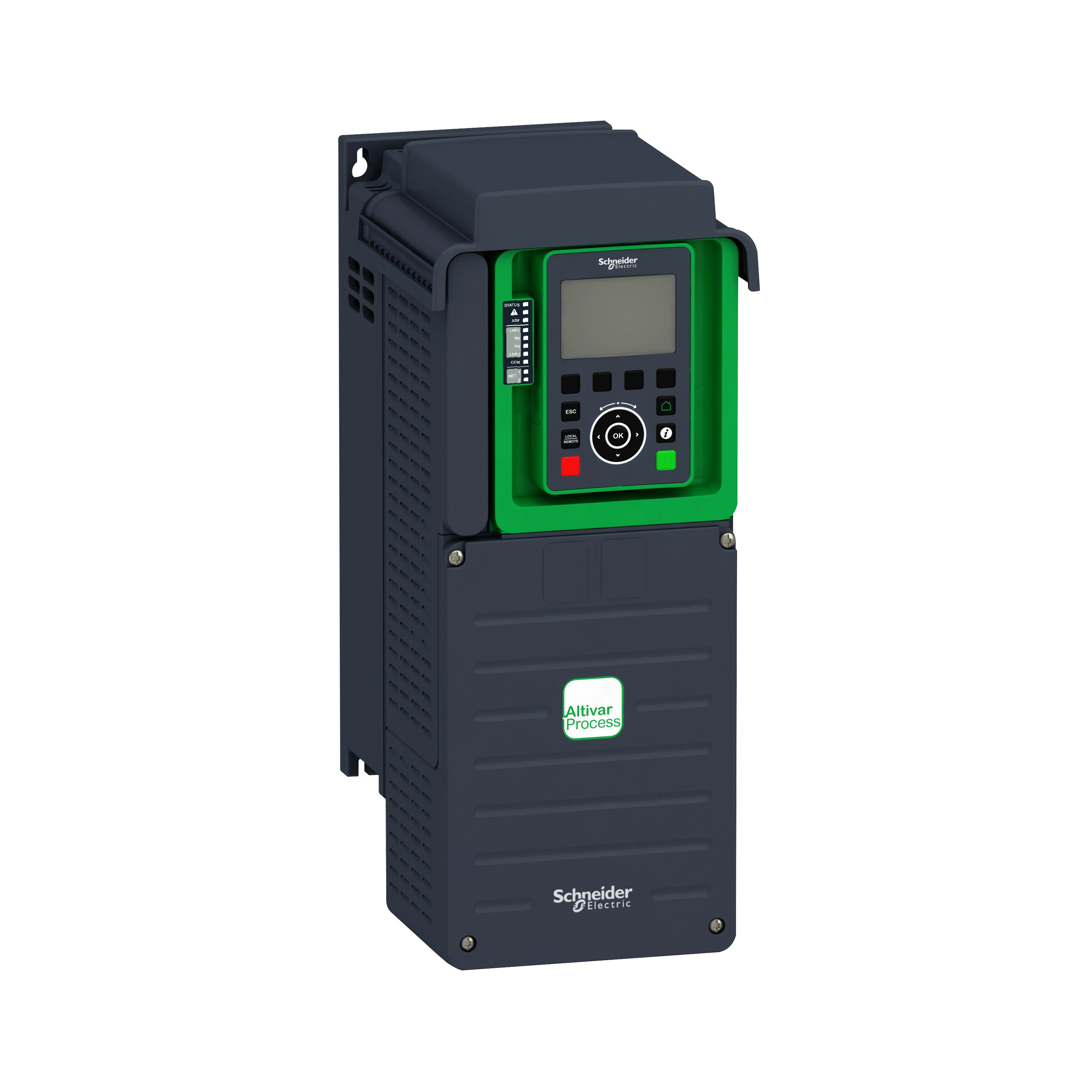 SCHNEIDER ELECTRIC - Variatore di velocità, Altivar Process ATV900, ATV930, 11kW, da 400 a 480V, con unità frenatura, IP21