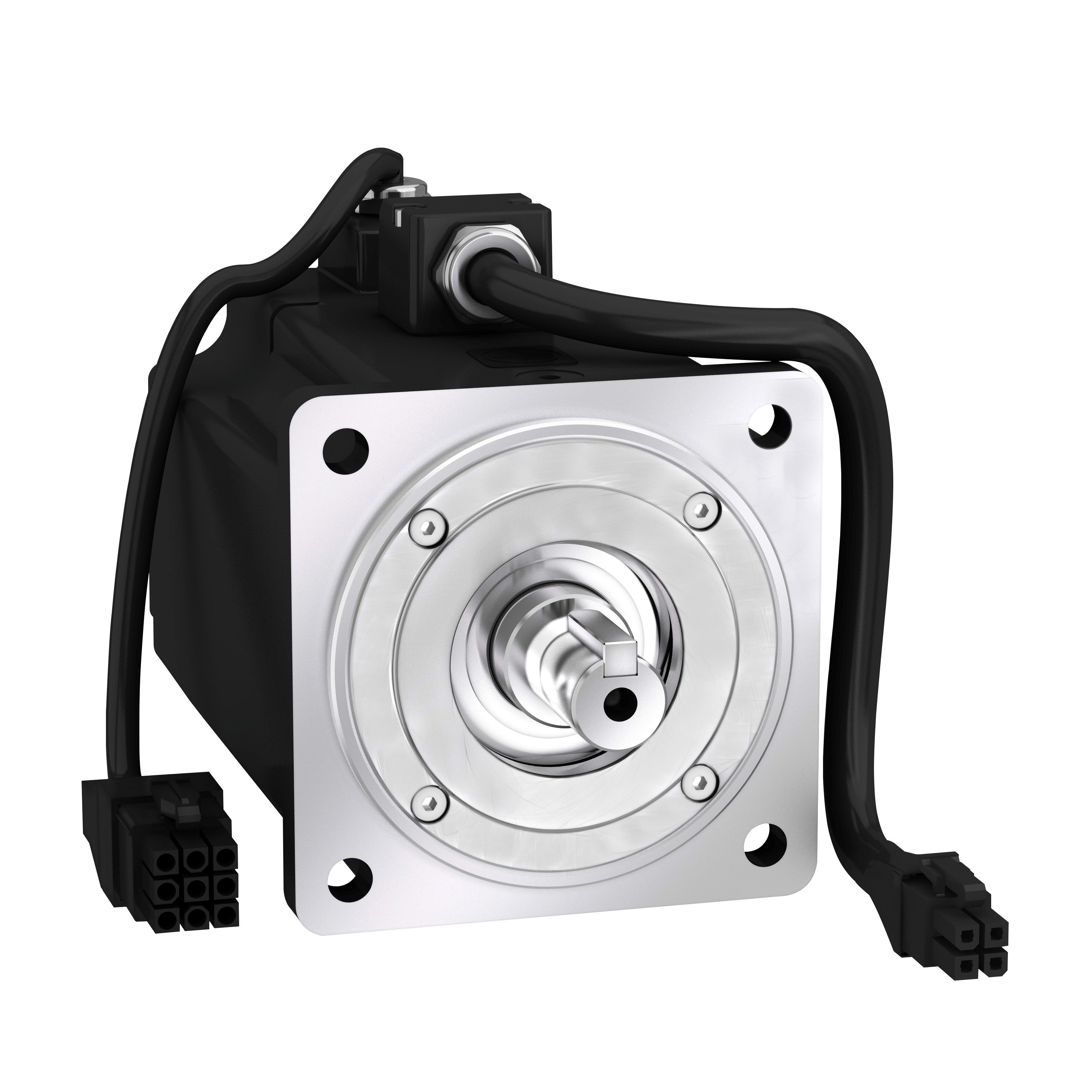 SCHNEIDER ELECTRIC - Servomotore BCH2 High Inerzia 80mm 750W 3000rpm albero con chiavetta IP65 SingleT no freno fili sciolti
