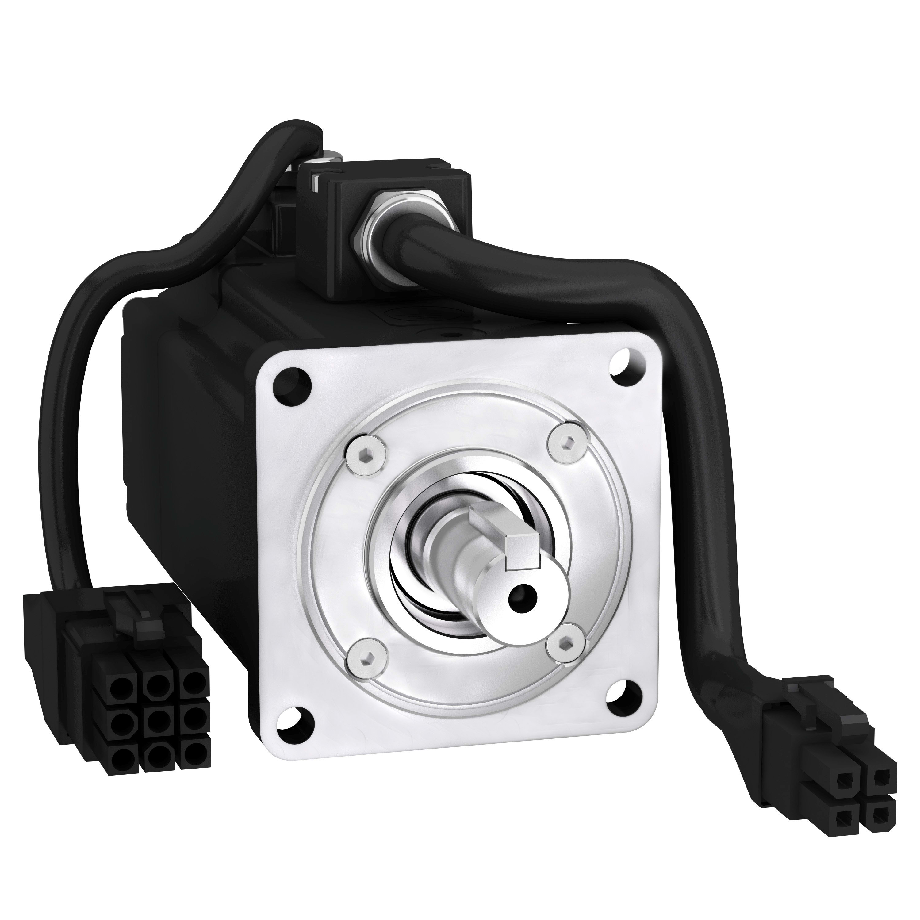 SCHNEIDER ELECTRIC - Servomotore BCH2 Low Inerzia 60mm 400W 3000rpm albero con chiavetta IP65 SingleT freno fili sciolti