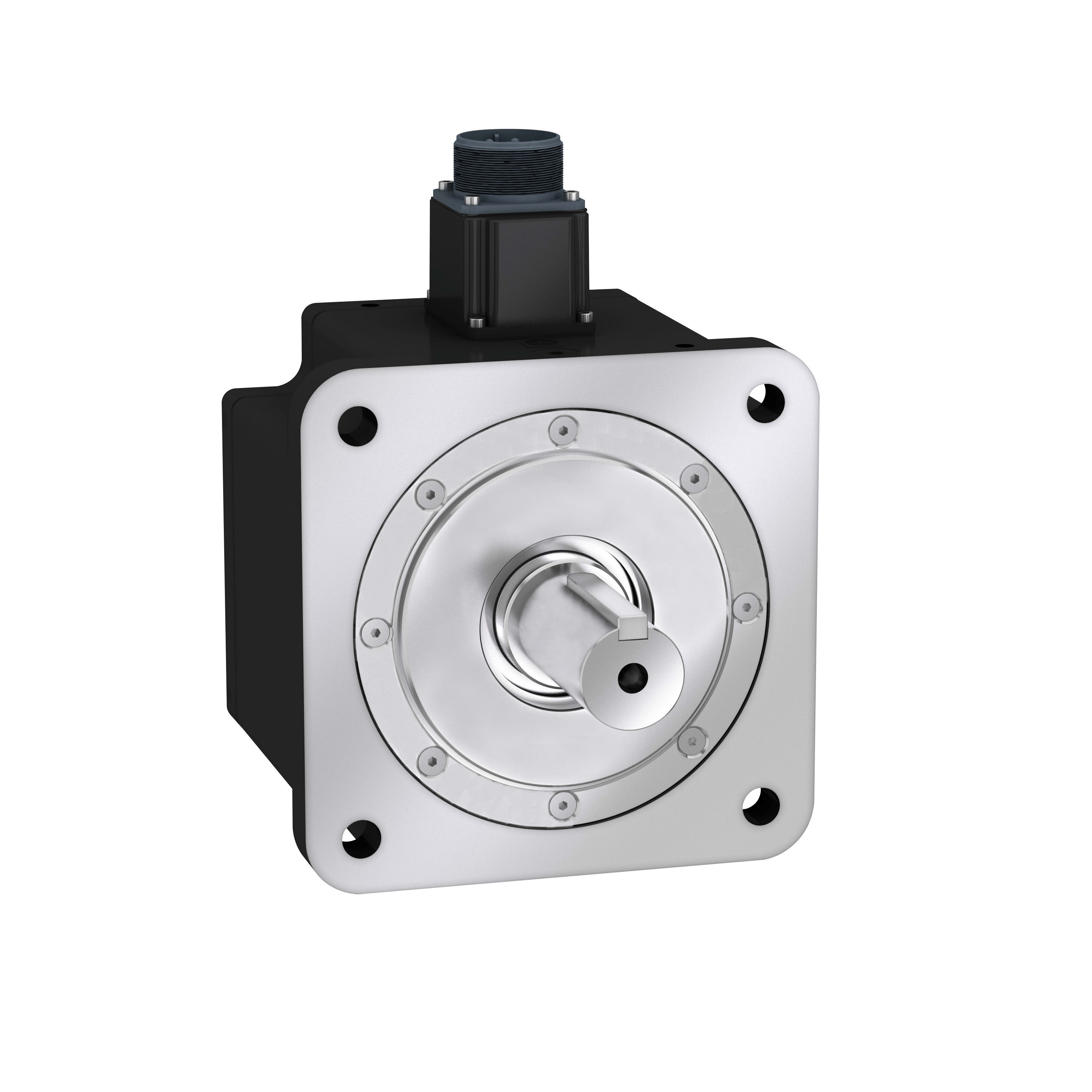 SCHNEIDER ELECTRIC - Servomotore BCH2 Medium Inerzia 180mm 3kW 1000-1500rpm albero con chiavetta IP65 SingleT no freno MIL conn.