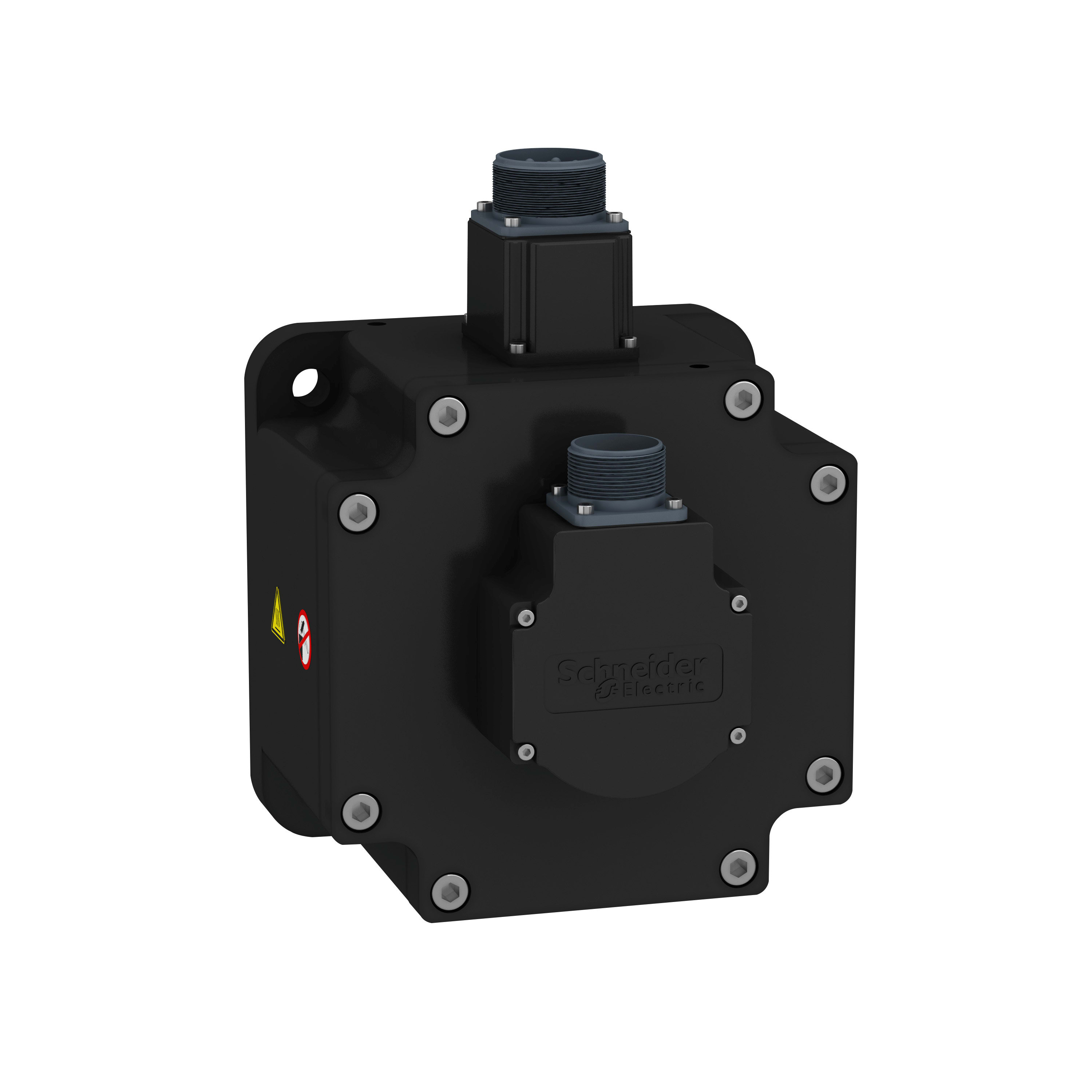 SCHNEIDER ELECTRIC - Servomotore BCH2 Medium Inerzia 180mm 3kW 2000rpm albero con chiavetta IP65 SingleT freno MIL conn.