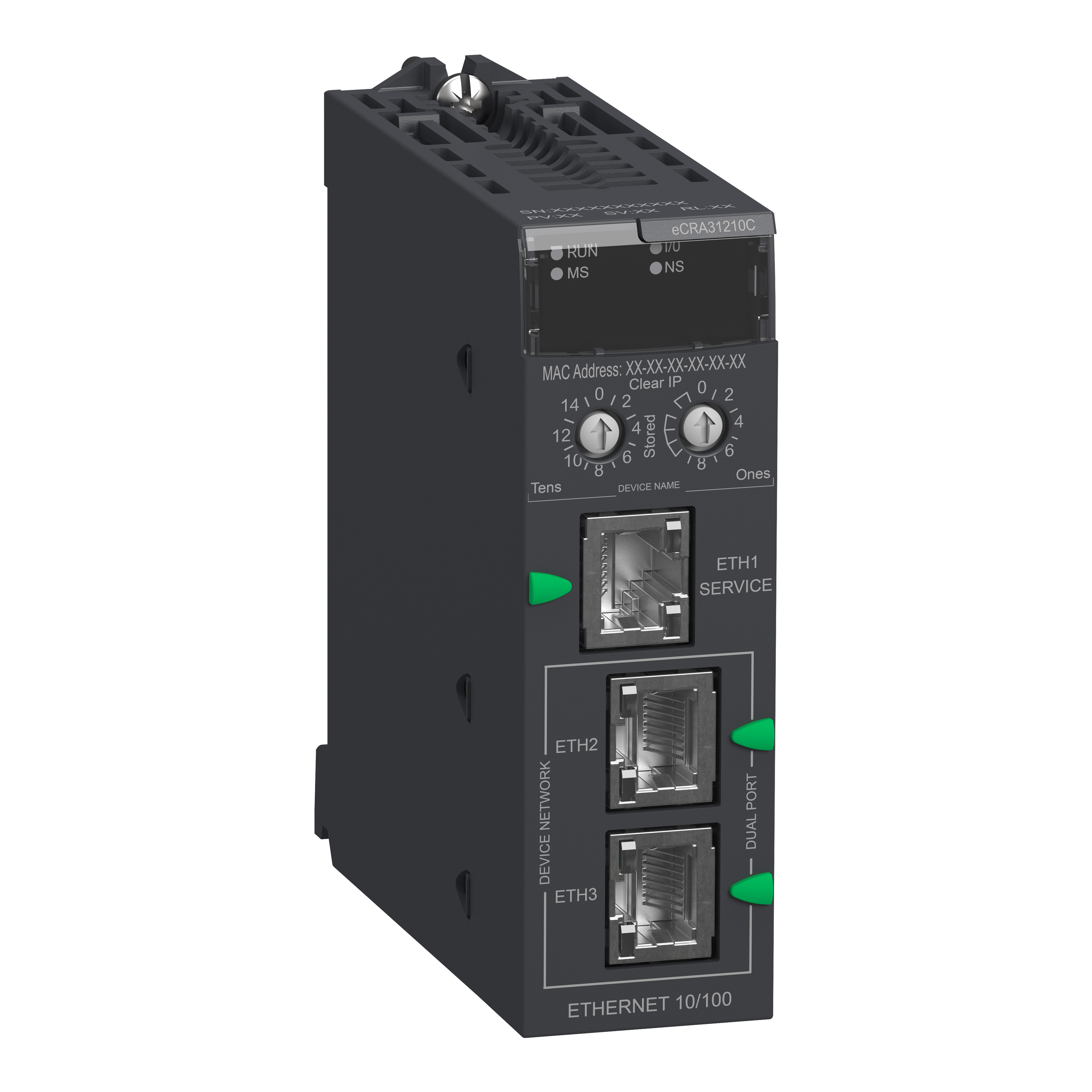 SCHNEIDER ELECTRIC - Adattatore Modicon X80 EIO Drop - Coated