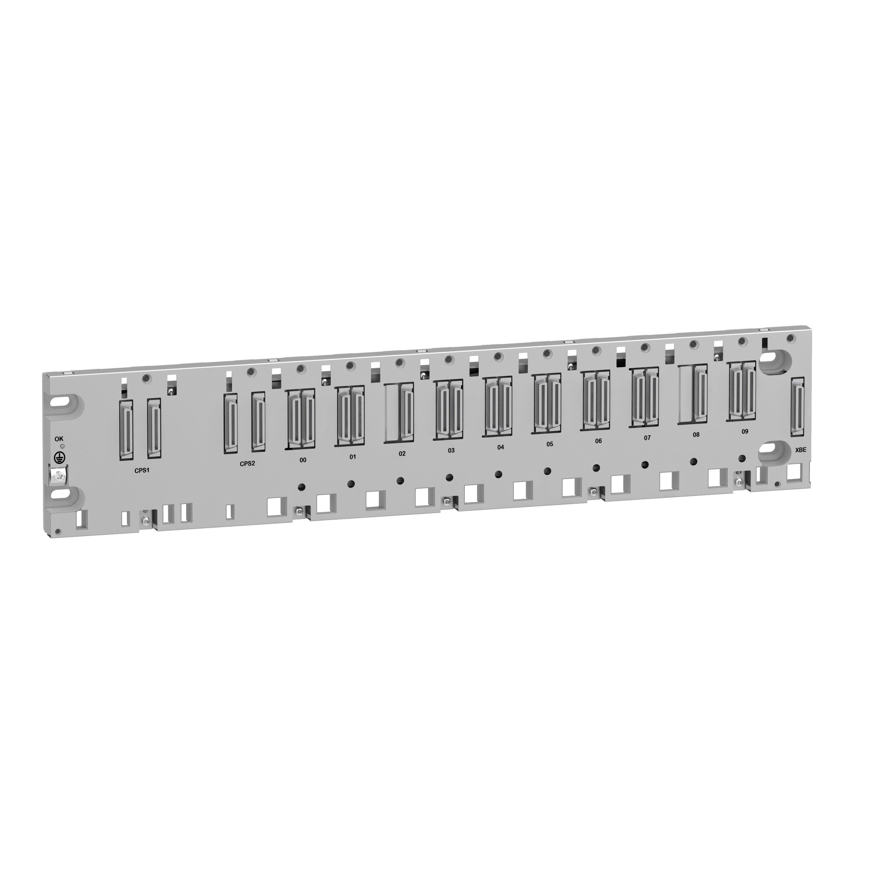 SCHNEIDER ELECTRIC - Ethernet Rack X80 - 10 slots x alimentatore ridondato