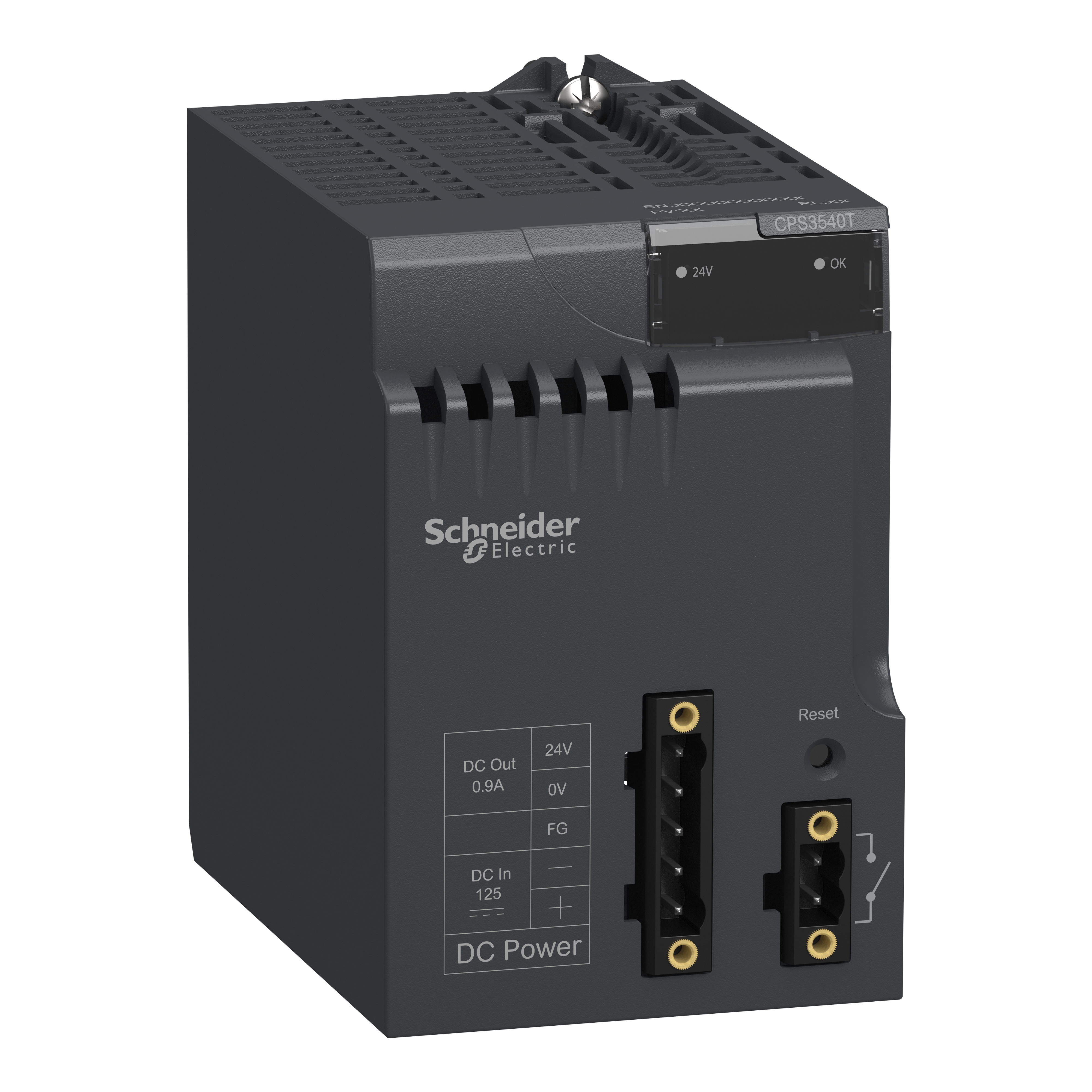 SCHNEIDER ELECTRIC - Modulo alimentazione X80 - 125 Vca - per aumento della temperatura