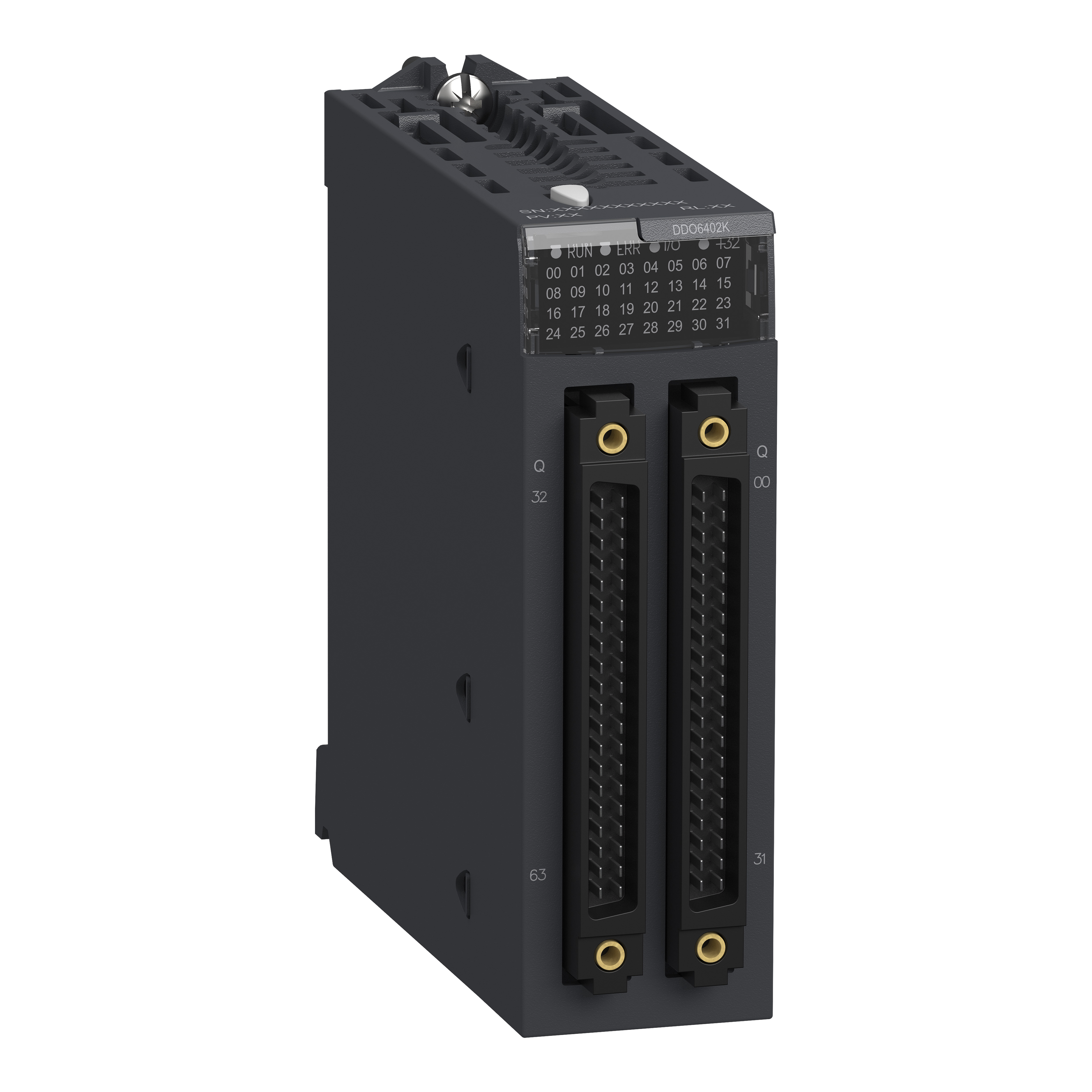 SCHNEIDER ELECTRIC - Modulo uscite digitali M340 - 64 uscite - Stato solido - 24 V CC positiva