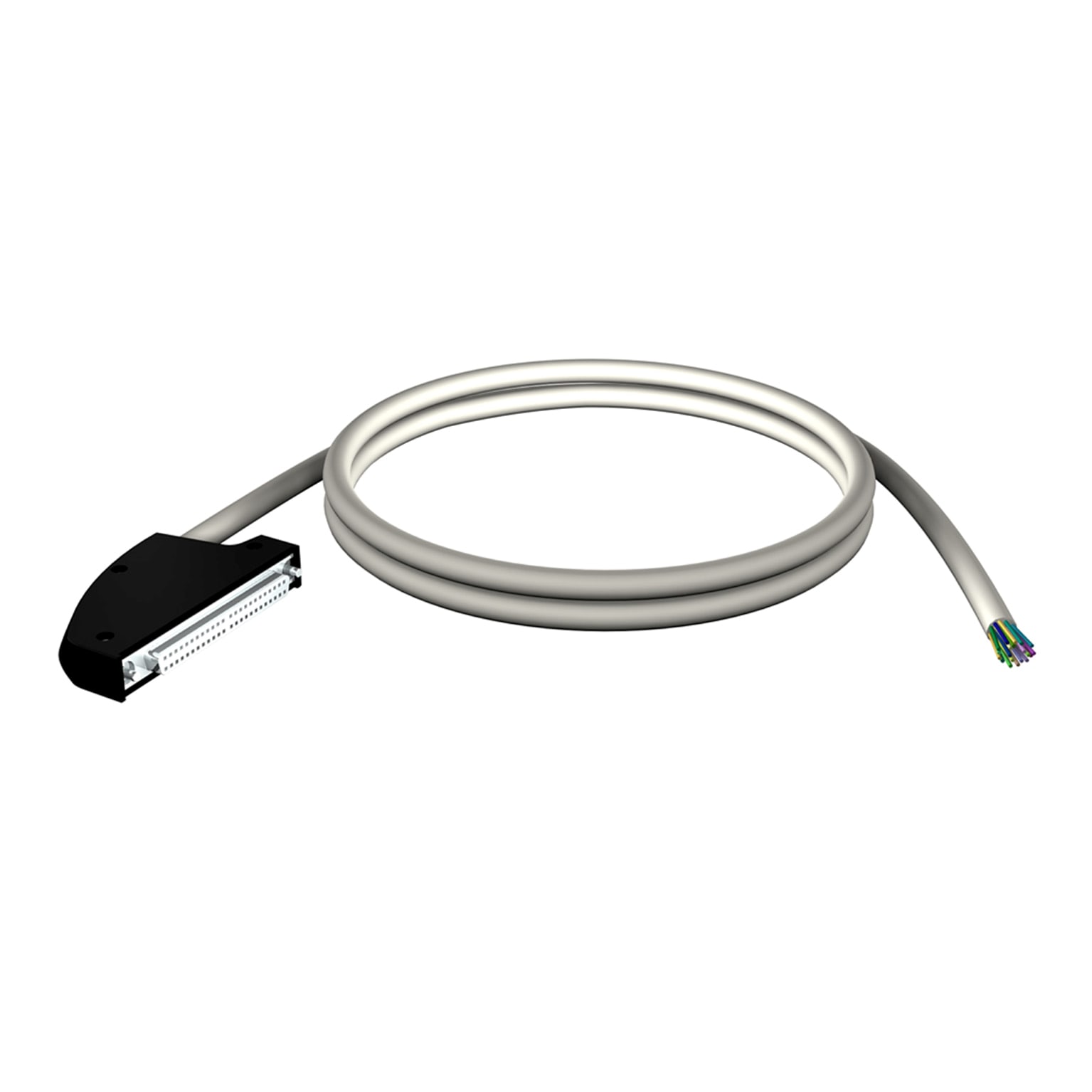 SCHNEIDER ELECTRIC - Set cablaggio - connettore 40 vie - fili liberi su 1 estr. - Per M340 I-O - 5 m