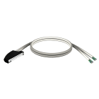 SCHNEIDER ELECTRIC - Set cablaggio - connettore 40 vie - fili liberi su 2 estr. - Per M340 I-O - 5 m