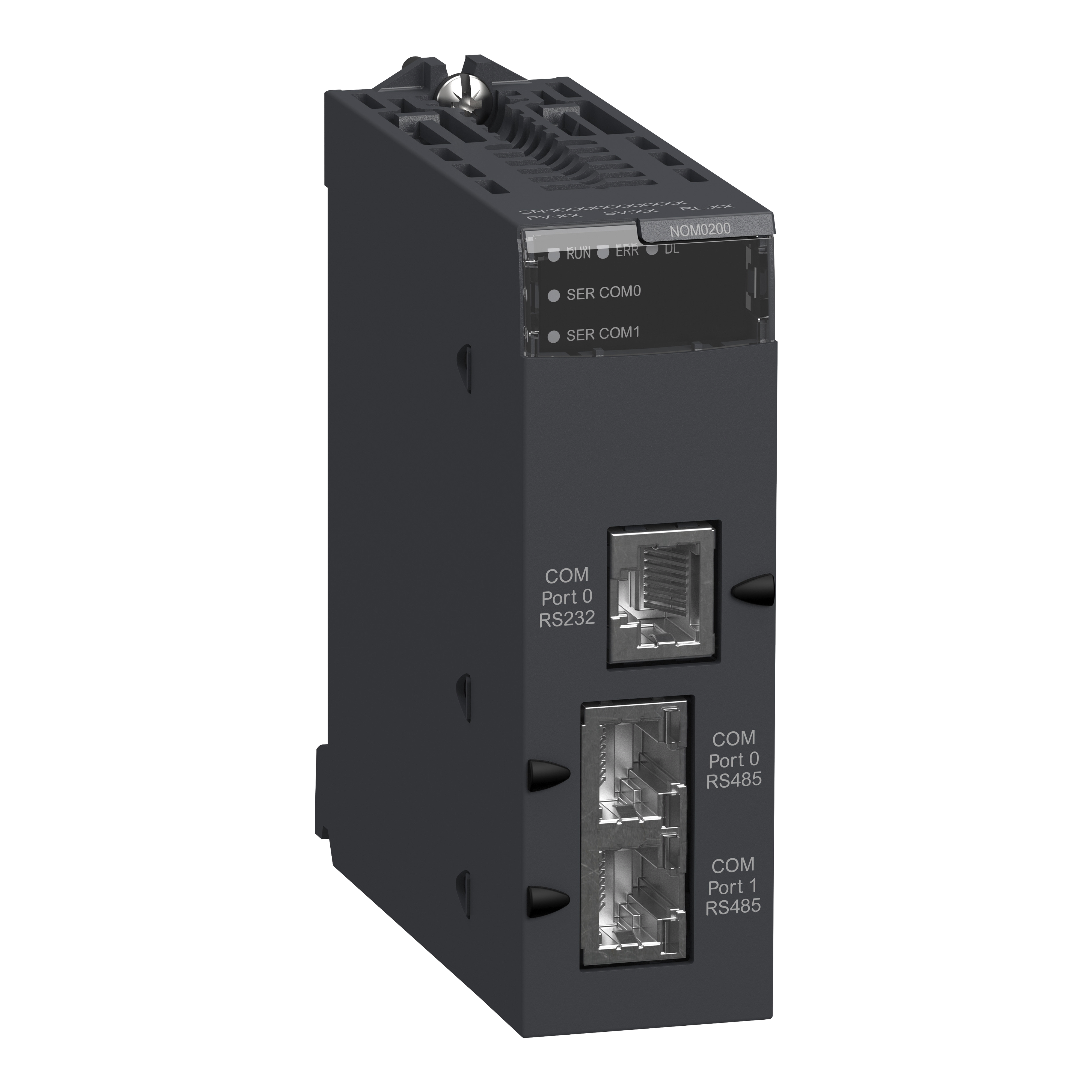 SCHNEIDER ELECTRIC - Modulo di comunicazione, Modulo di comunicazione epr X80 in Modbus seriale, 2 RS485 or 232 ports in Modbus