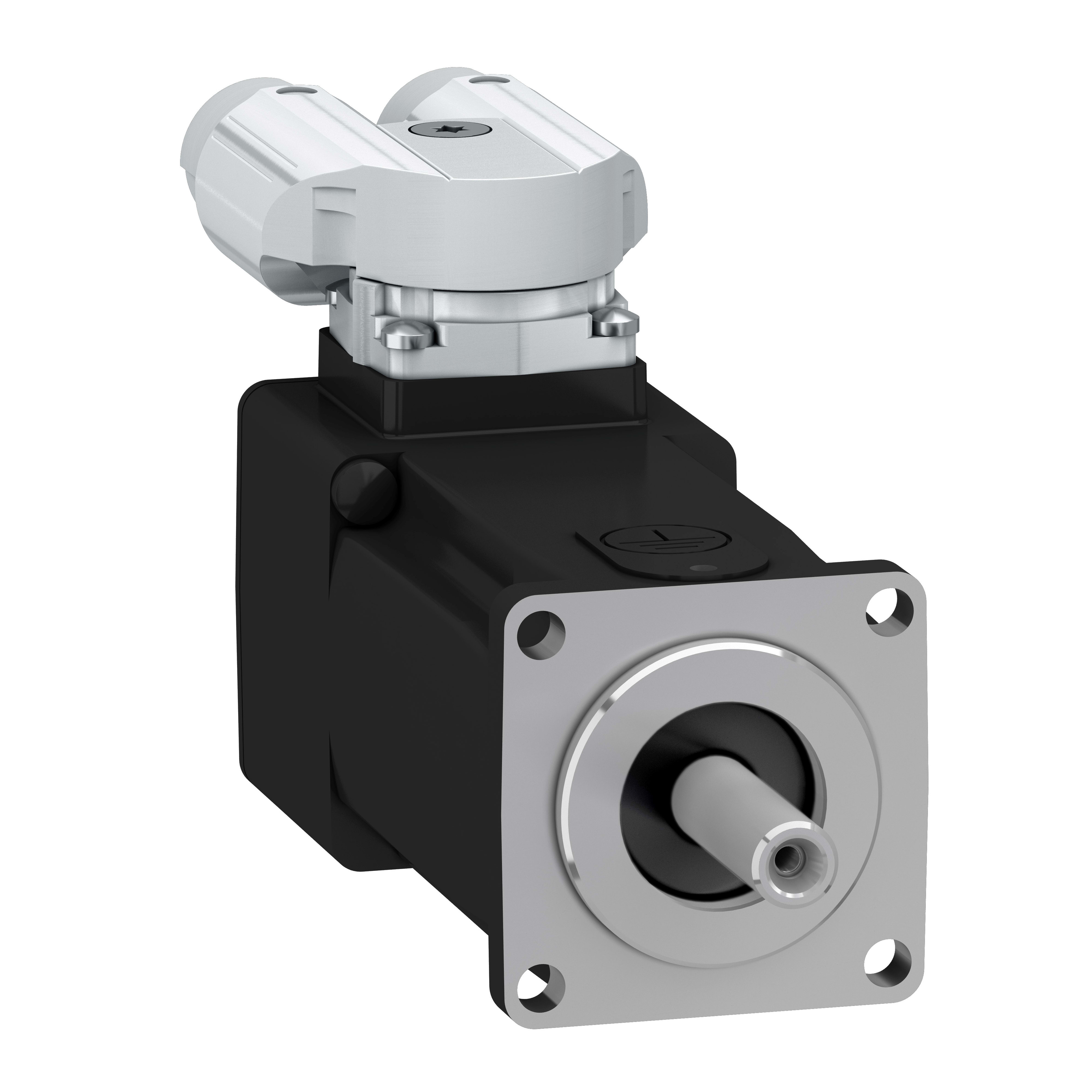SCHNEIDER ELECTRIC - Servomotore BSH040 0,39Nm albero liscio IP54 SingleT 16 Sin-Cos no freno connettori 90°