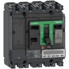 SCHNEIDER ELECTRIC - Interruttore, ComPacT NSX100R, 200kA-415VAC, 4 poli, Sganciatore MicroLogic 5.2E 100A