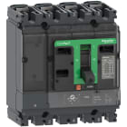 SCHNEIDER ELECTRIC - Interruttore, ComPacT NSX100HB1, 75kA-690VAC, 4 poli 4D (neutro totalmente protetto), Sganciatore TMD 100A