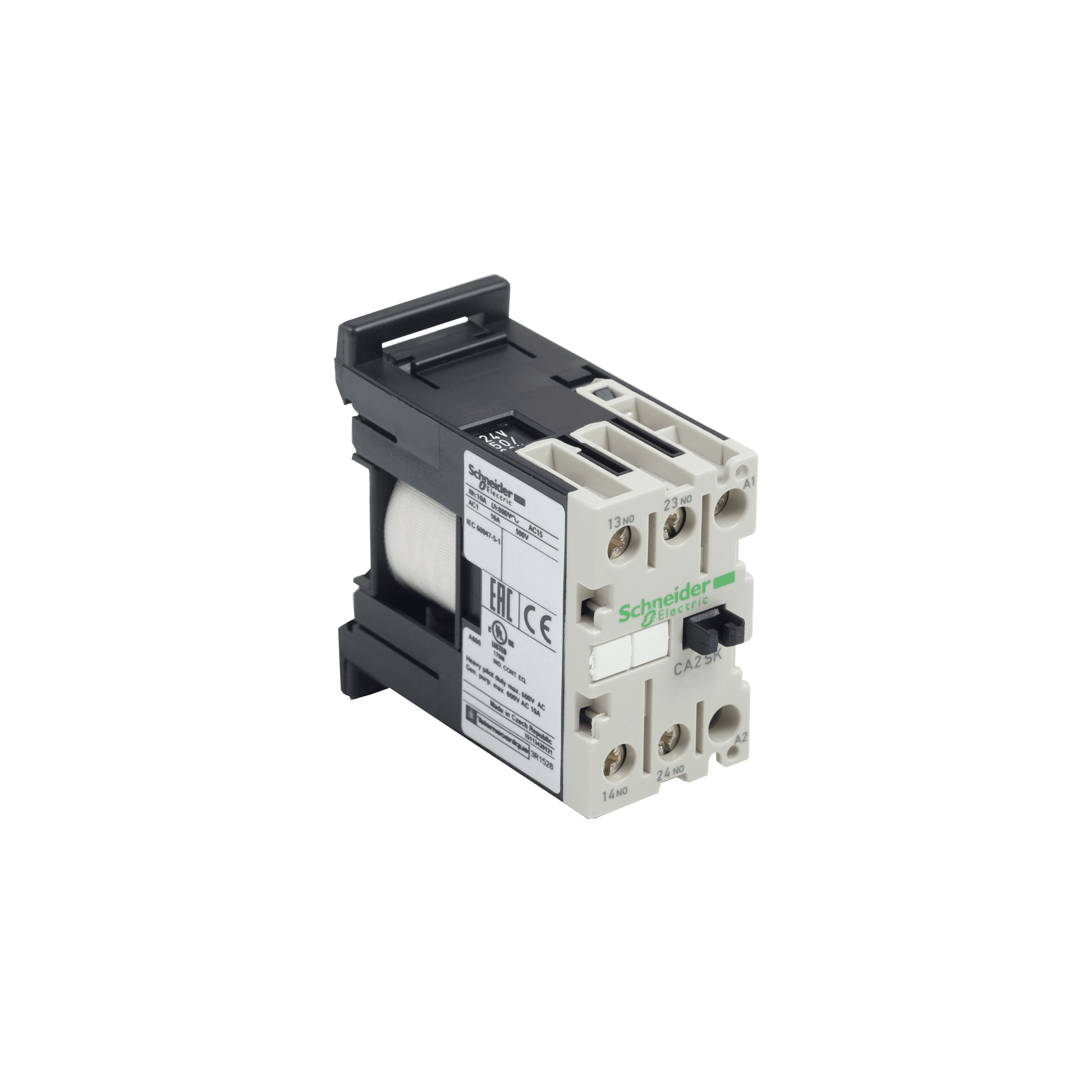 SCHNEIDER ELECTRIC - Contattore ausiliario TeSys SK - 2 NA - <.lt->= 690 V - 24 Vca