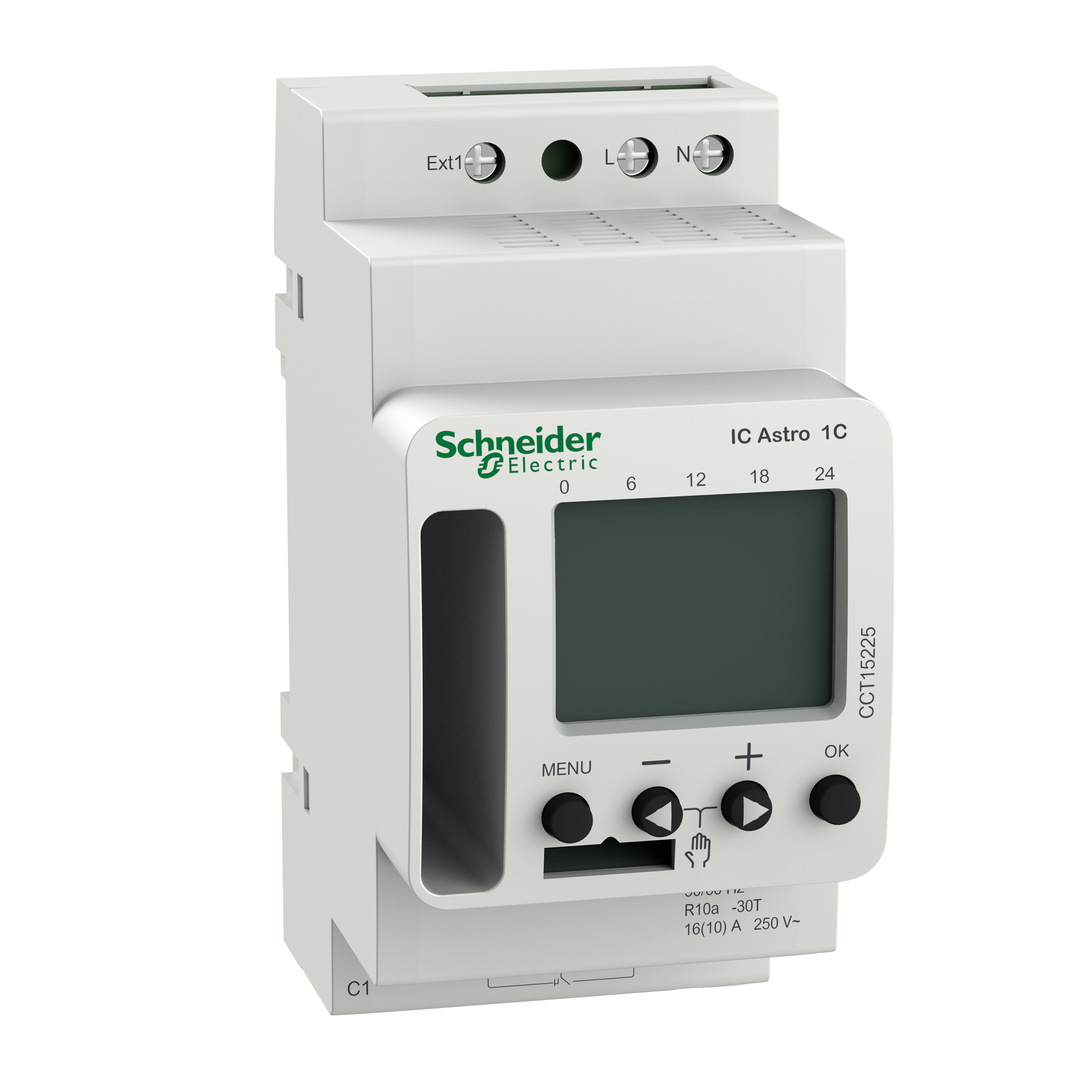 SCHNEIDER ELECTRIC - Interruttore crepuscolare programmabile Acti 9 IC Astro 1C SMART