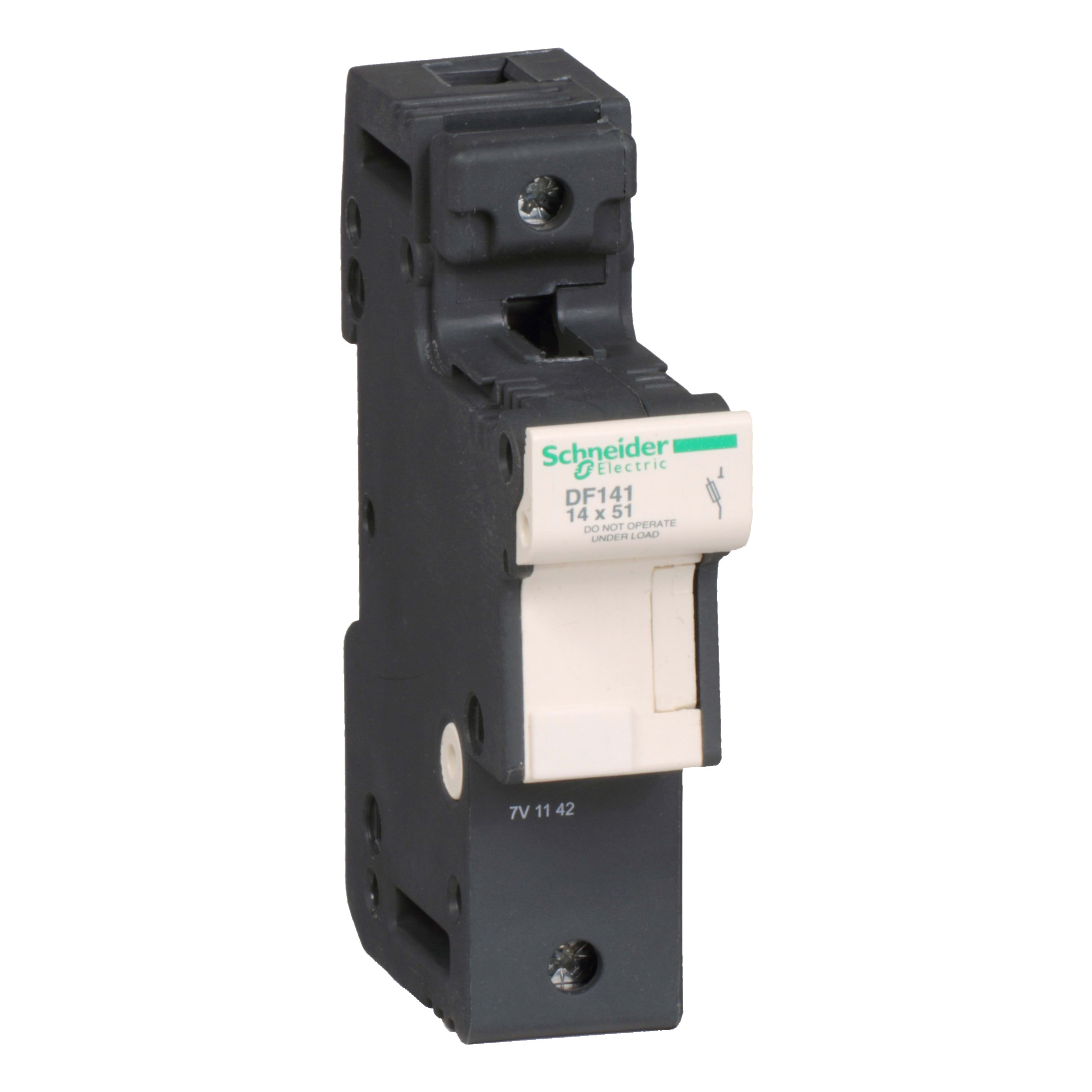 SCHNEIDER ELECTRIC - Portafusibile TeSys DF 50A - fusibile 14x51 1P