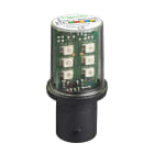 SCHNEIDER ELECTRIC - Lampadina LED gialla-arancio - BA 15D - 120 V