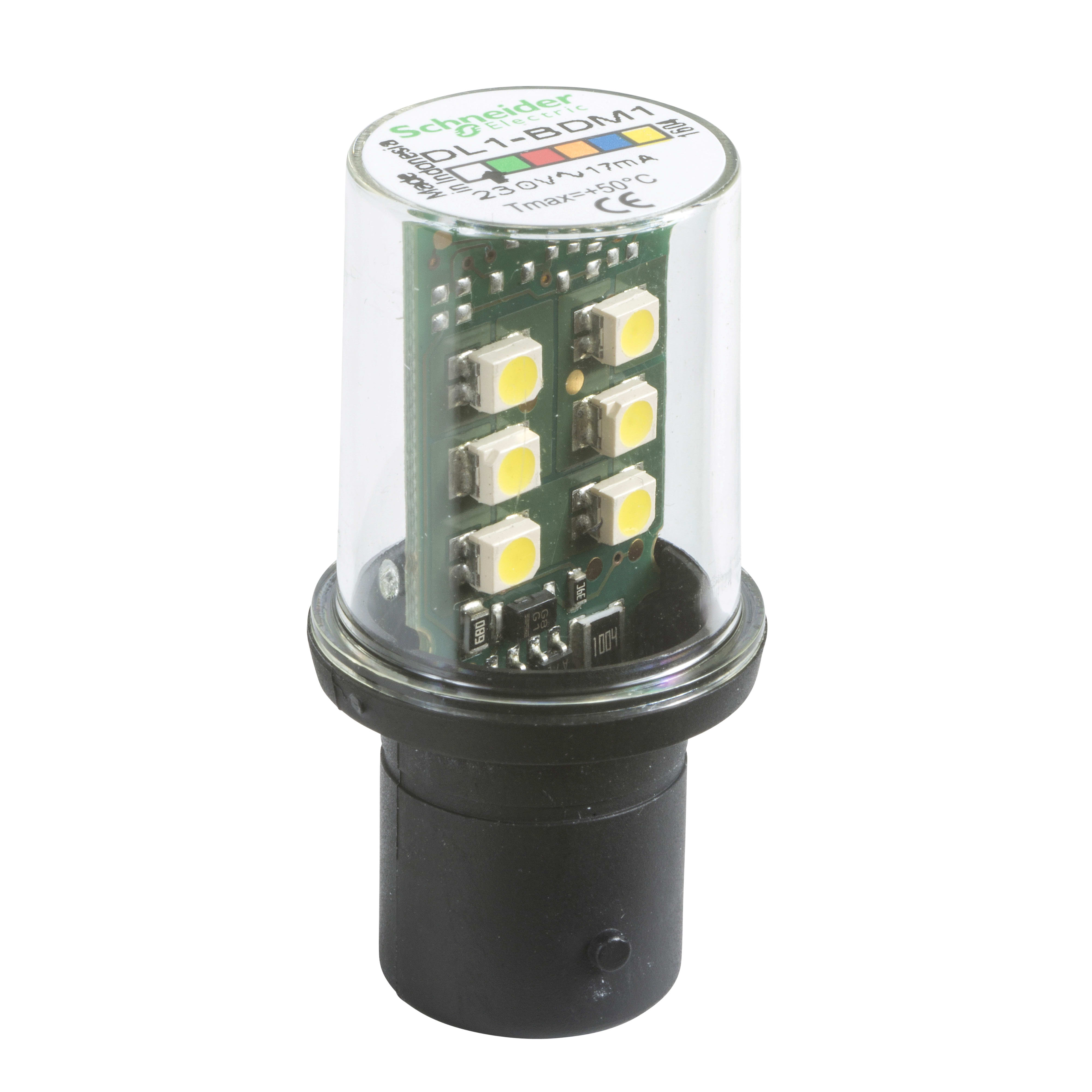 SCHNEIDER ELECTRIC - Lampadina LED bianca - BA 15D - 230 V
