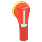 SCHNEIDER ELECTRIC - Manovra rotativa frontale diretta TeSys GS - rossa - per int.-sez. 30...400 A UL