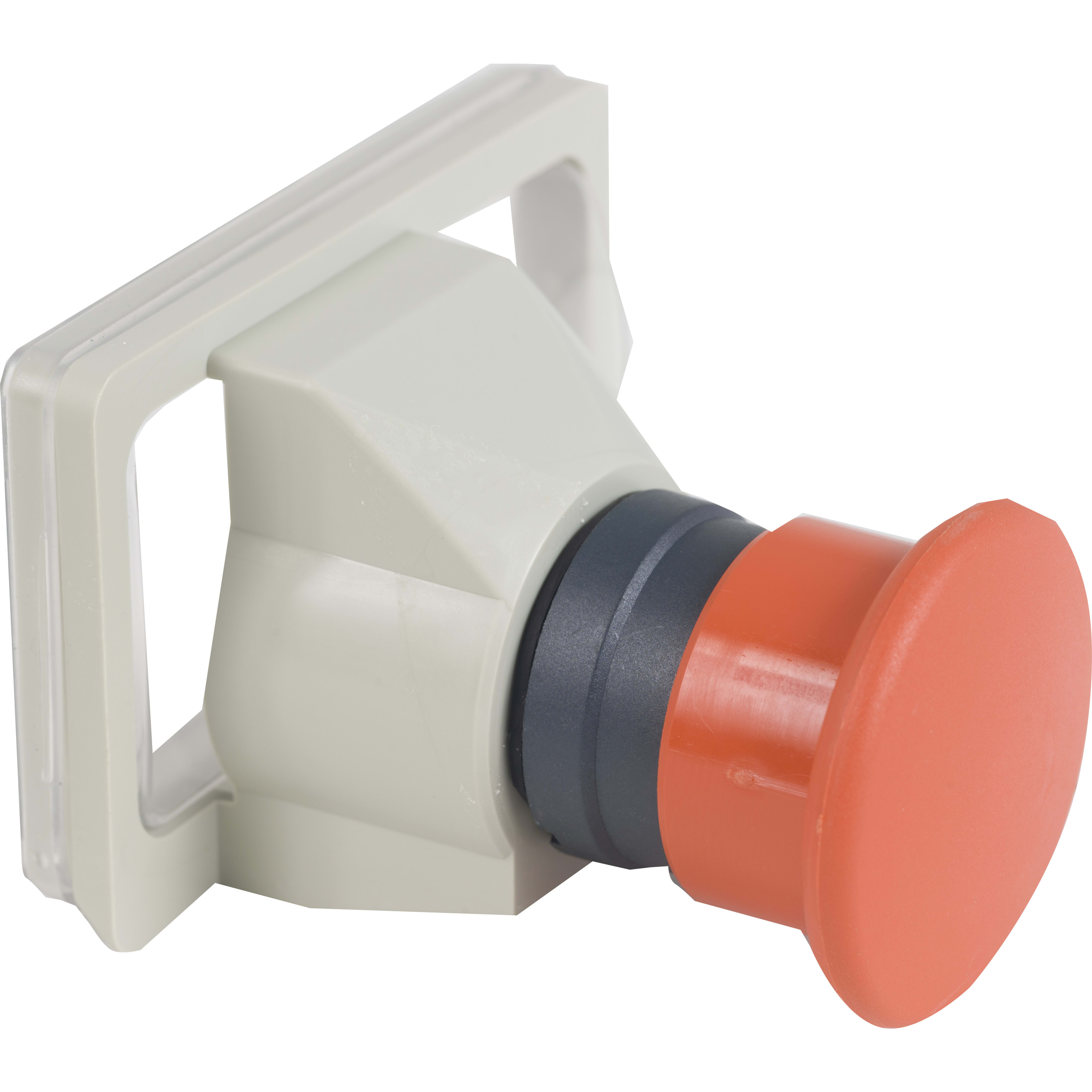 SCHNEIDER ELECTRIC - Testa per pulsante diametro 40 mm - Rilascio chiave - diametro 22 - Rossa