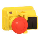 SCHNEIDER ELECTRIC - Testa per pulsante luminoso diametro 40 mm - diametro 22 - Rossa