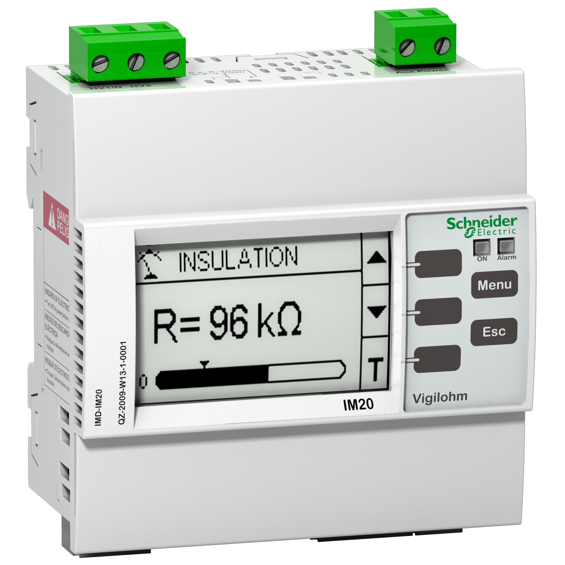 SCHNEIDER ELECTRIC - Controllore permanente di isolamento Vigilohm IM20-H 115-415 Vca