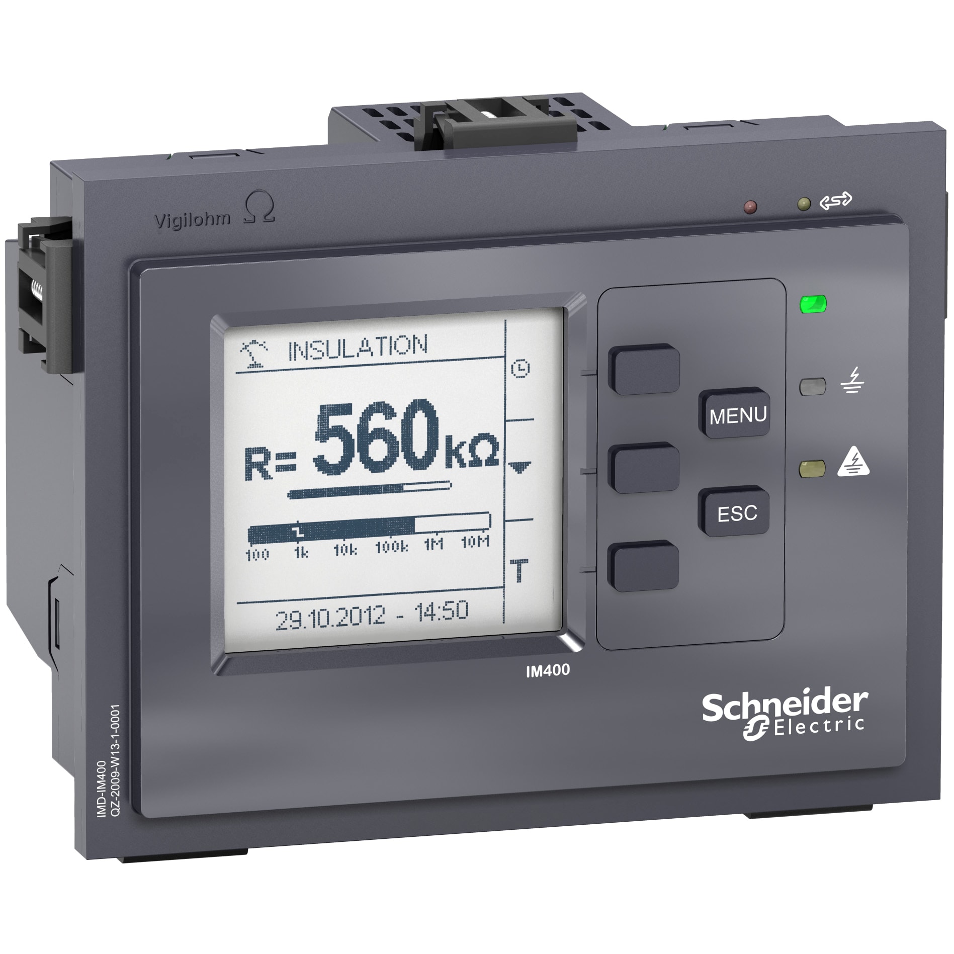 SCHNEIDER ELECTRIC - Controllore permanente di isolamento Vigilohm IM400 - 110-415 Vca